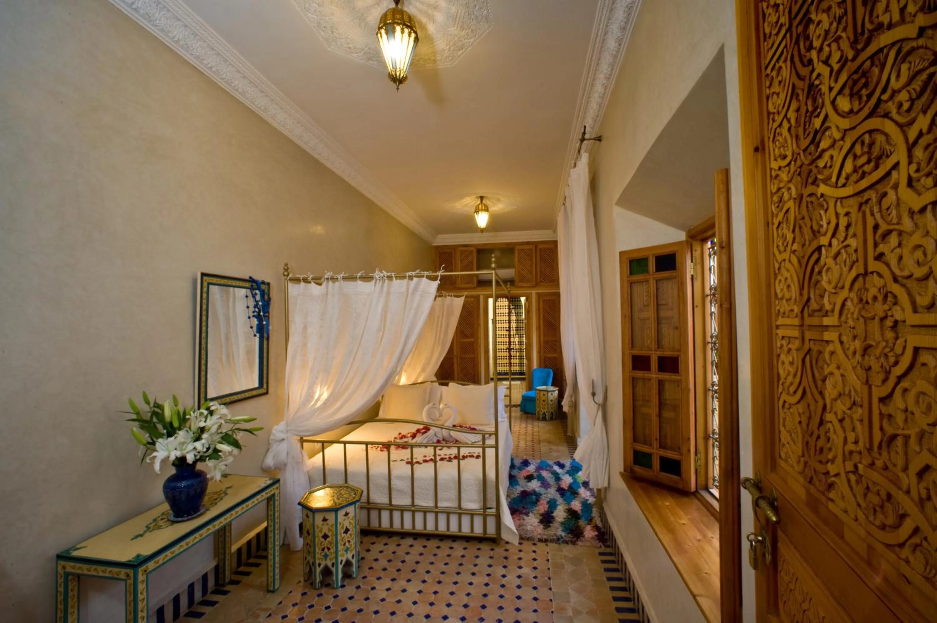 Photo of the whole room in Riad Jnane d'Ô