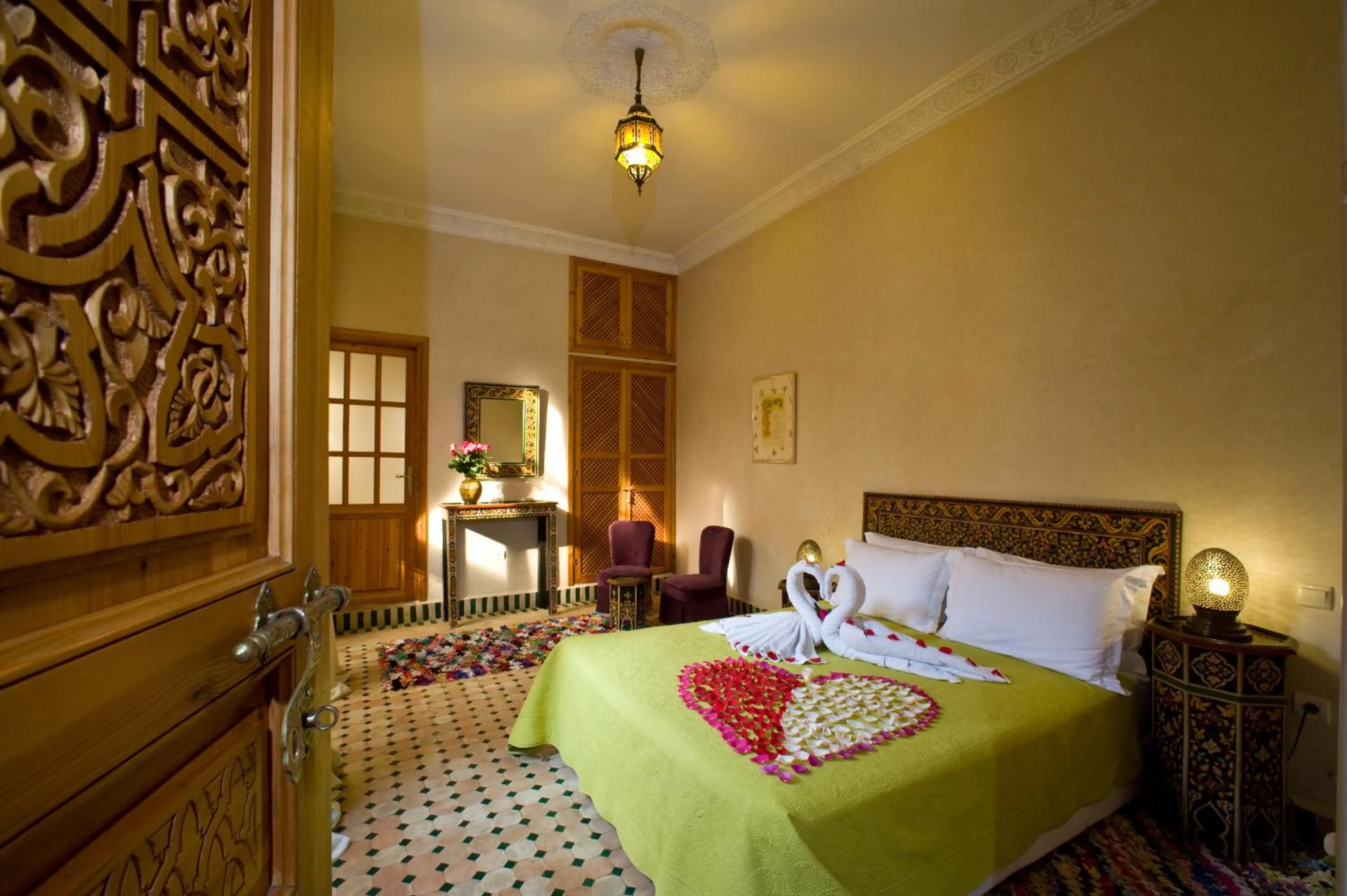 Photo of the whole room in Riad Jnane d'Ô