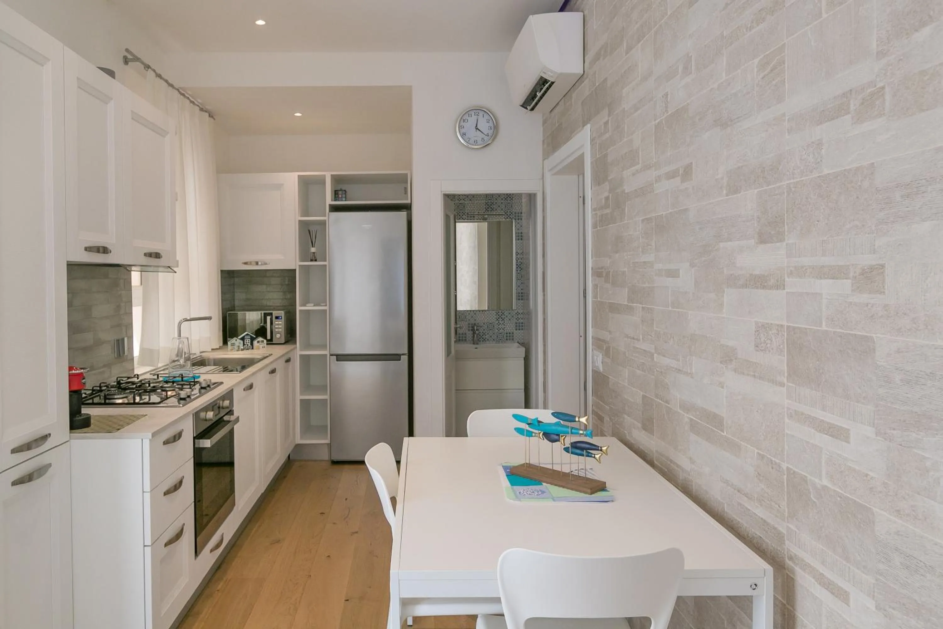 Kitchen or kitchenette in Casa del Marinaio