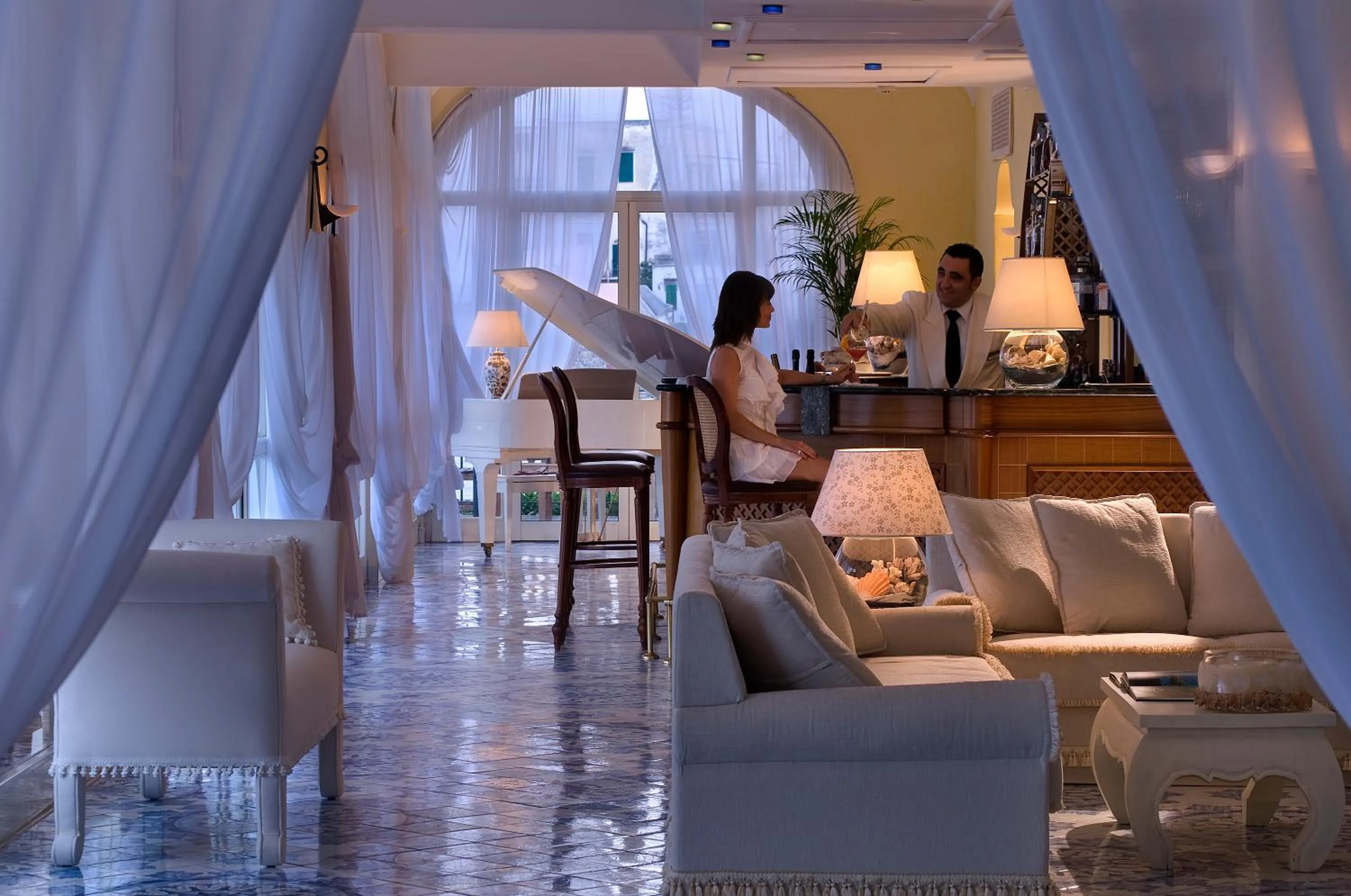 Lounge or bar in Miramare E Castello