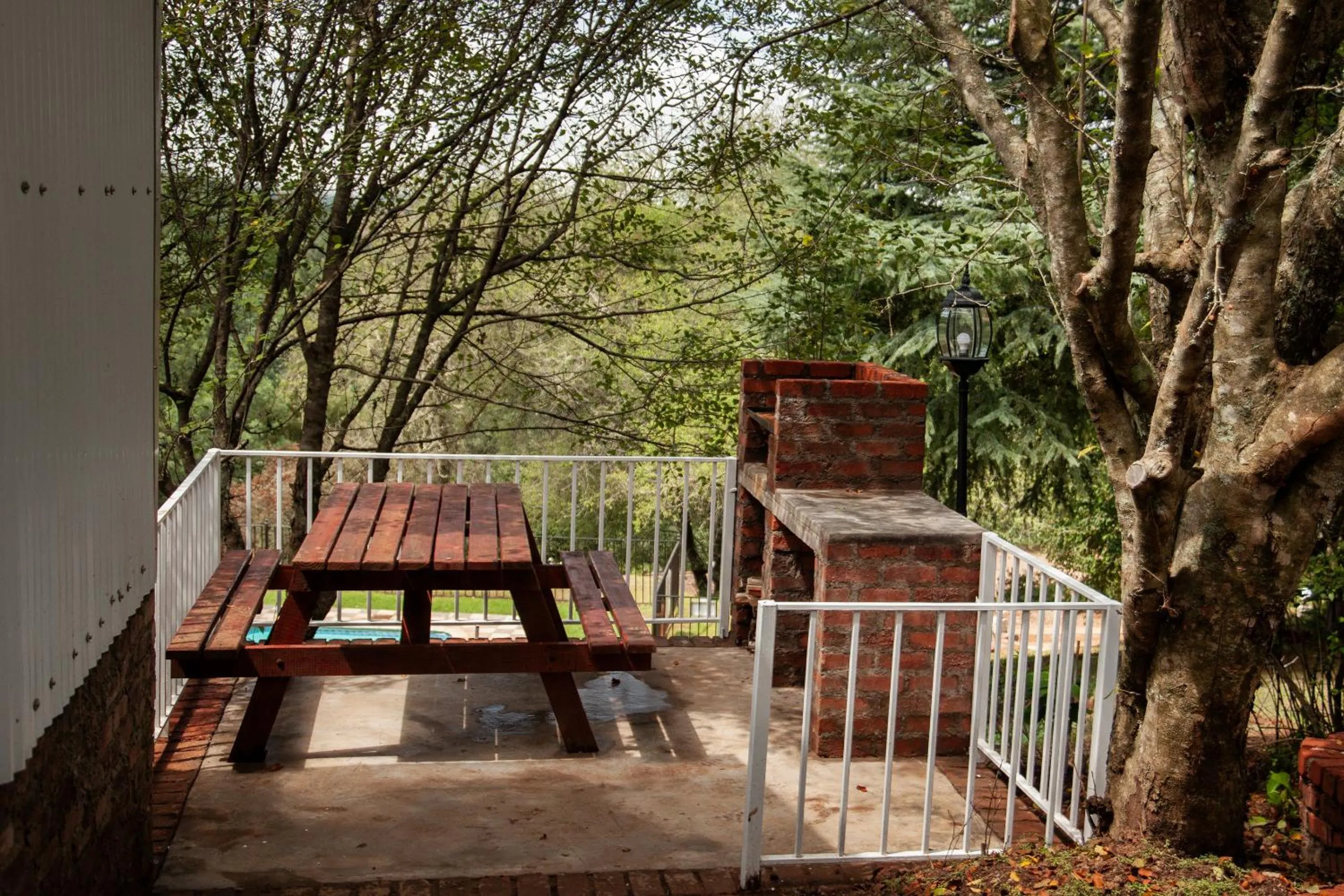 Patio in Viewpoint Estate Accommodation