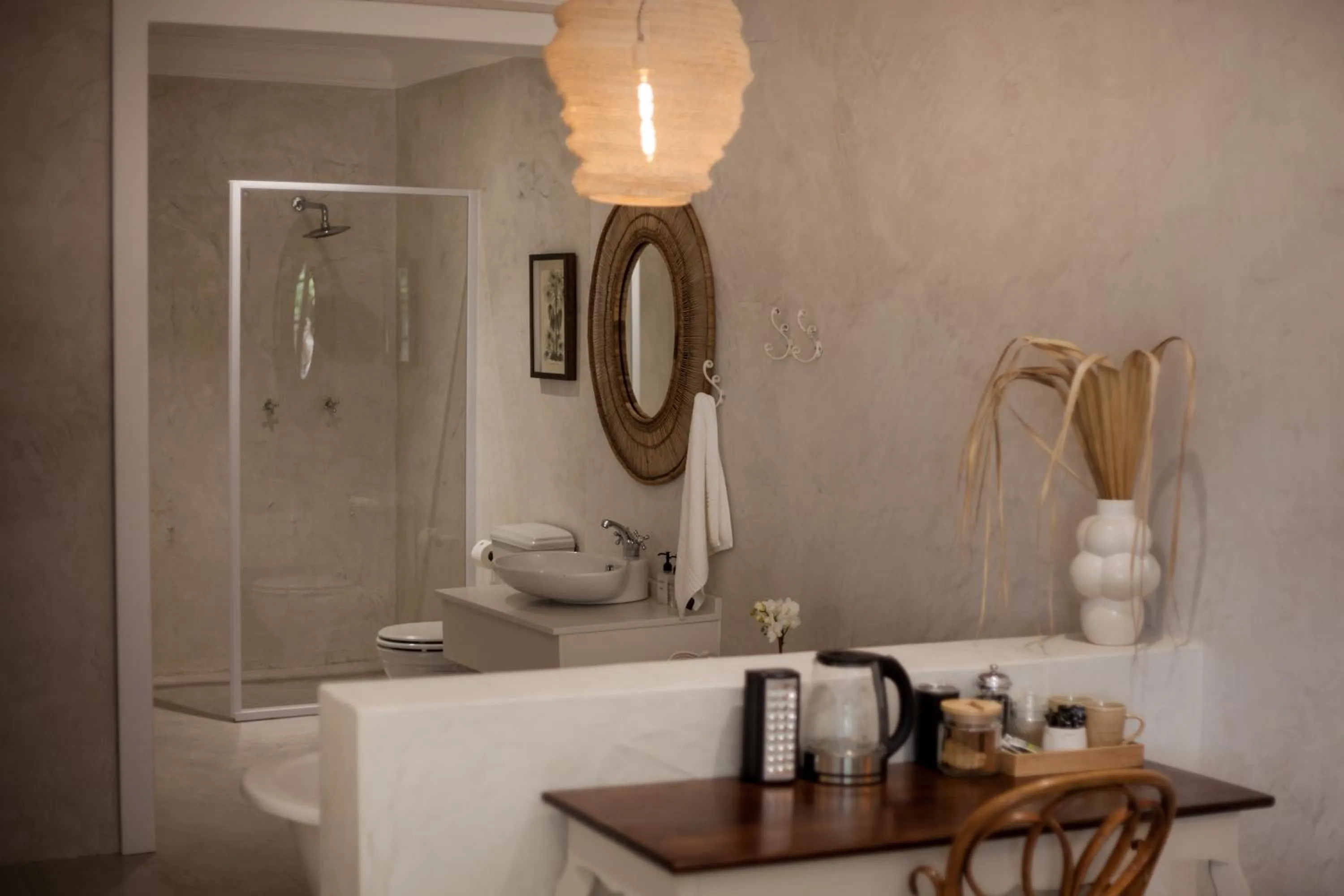 Shower in Viewpoint Estate Accommodation