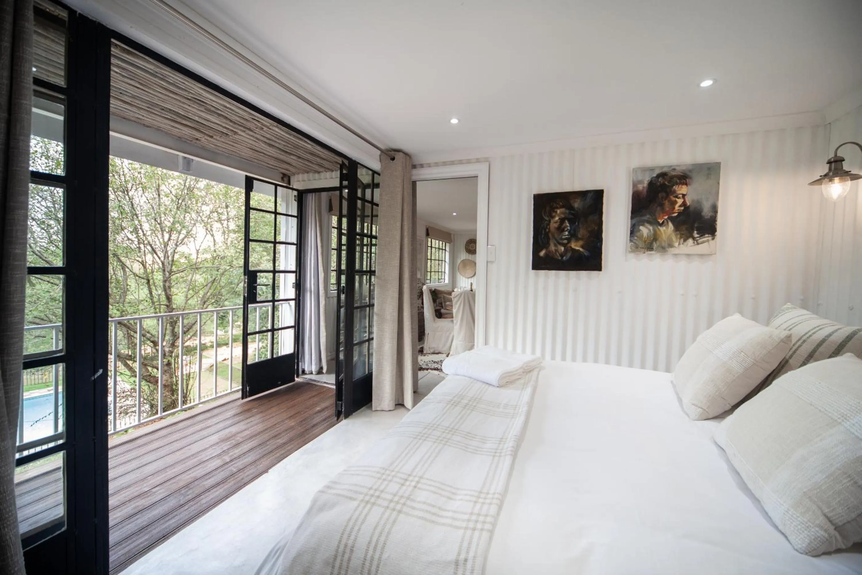 Bed in Viewpoint Estate Accommodation