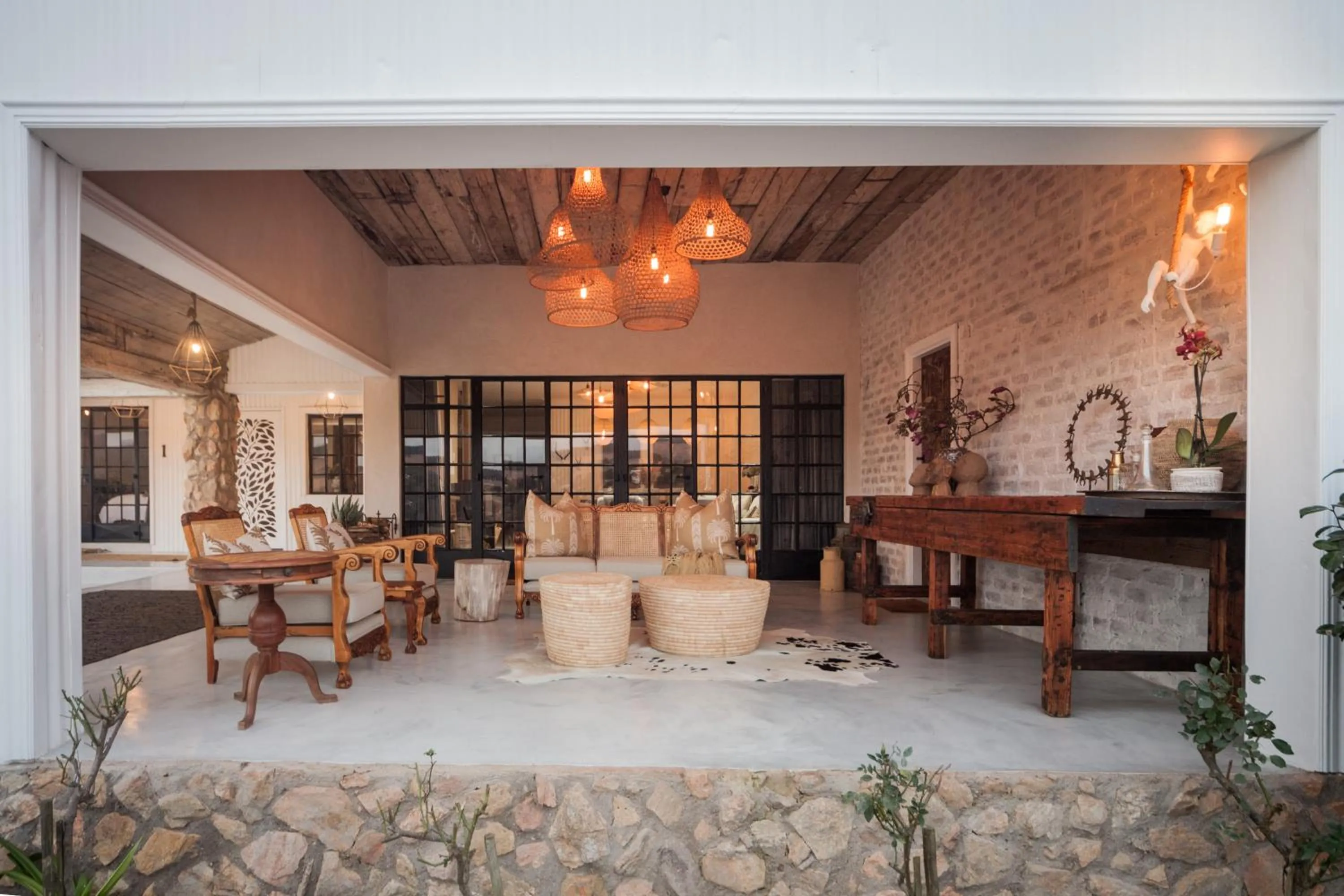 Patio in Viewpoint Estate Accommodation