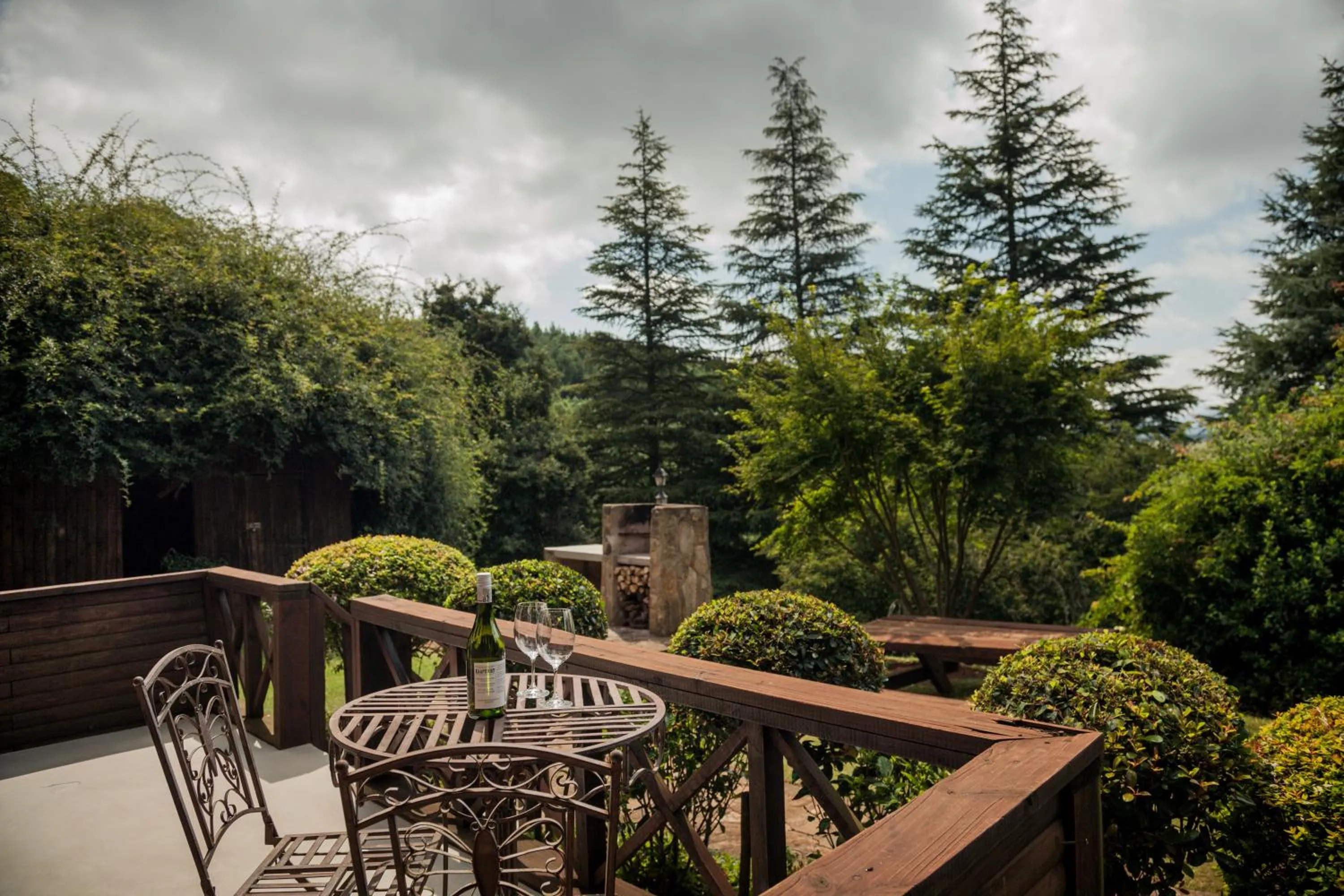 Patio in Viewpoint Estate Accommodation
