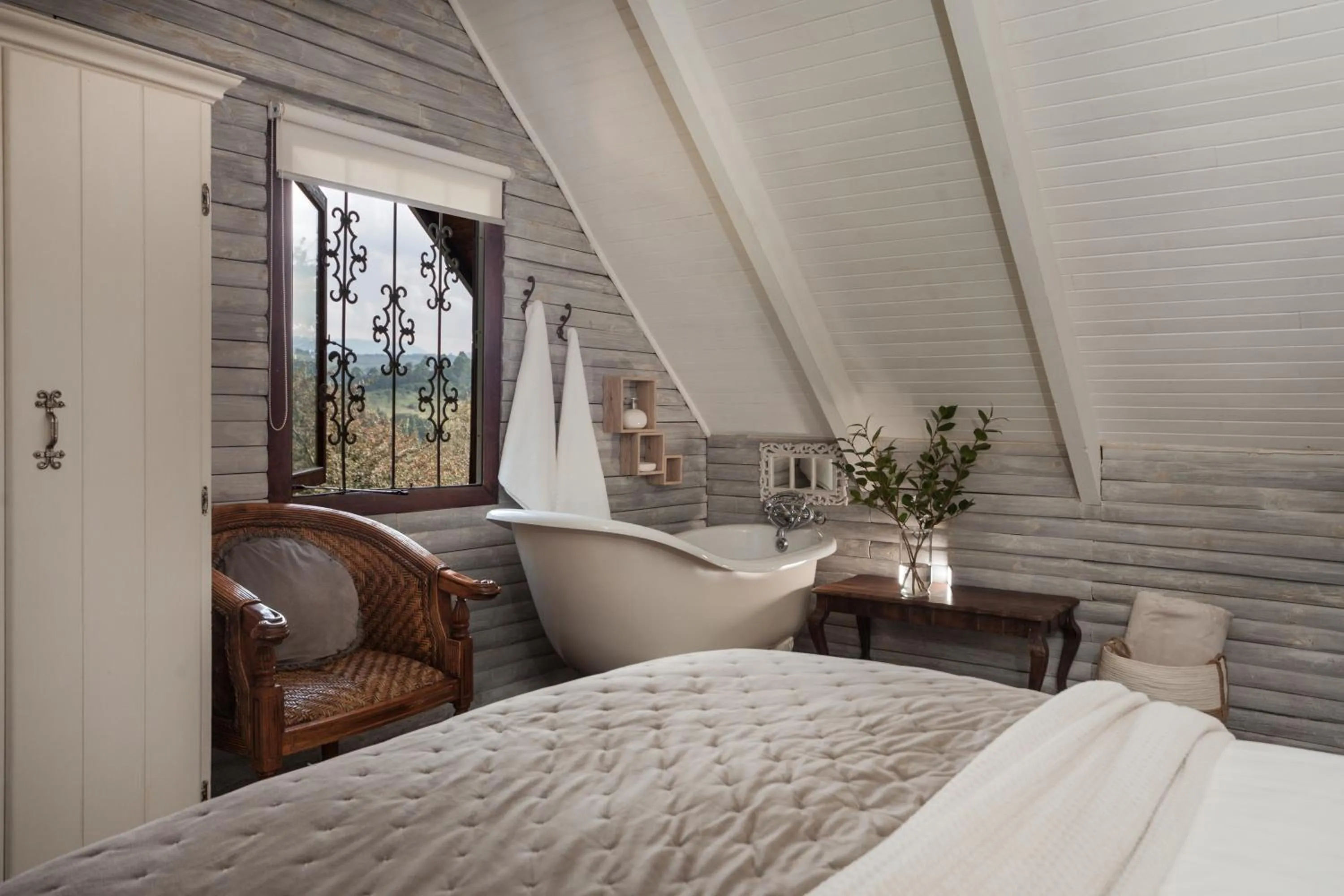 Bed in Viewpoint Estate Accommodation