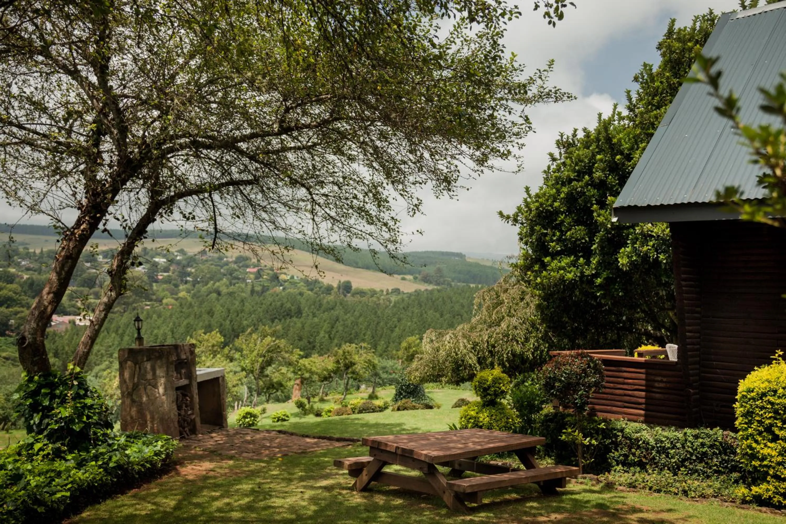 Garden in Viewpoint Estate Accommodation