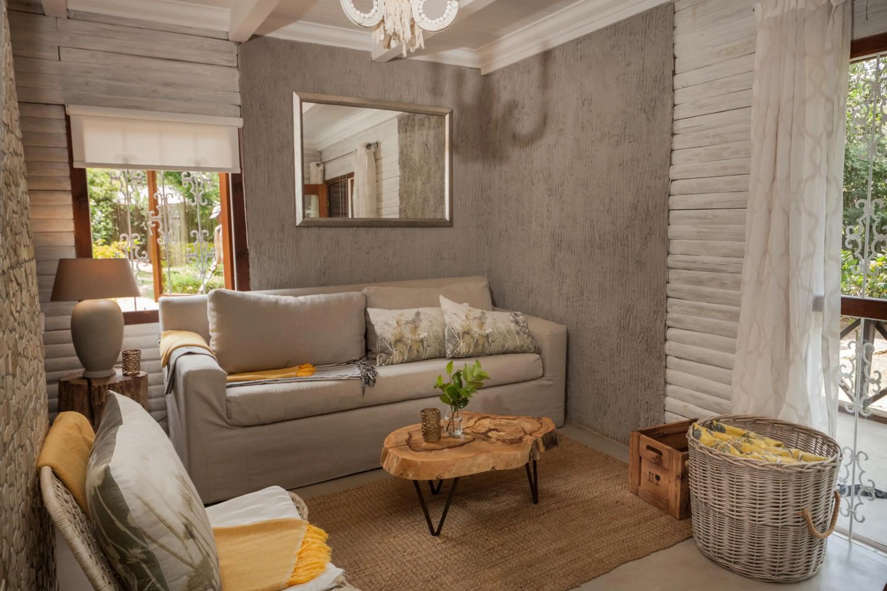 Living room in Viewpoint Estate Accommodation