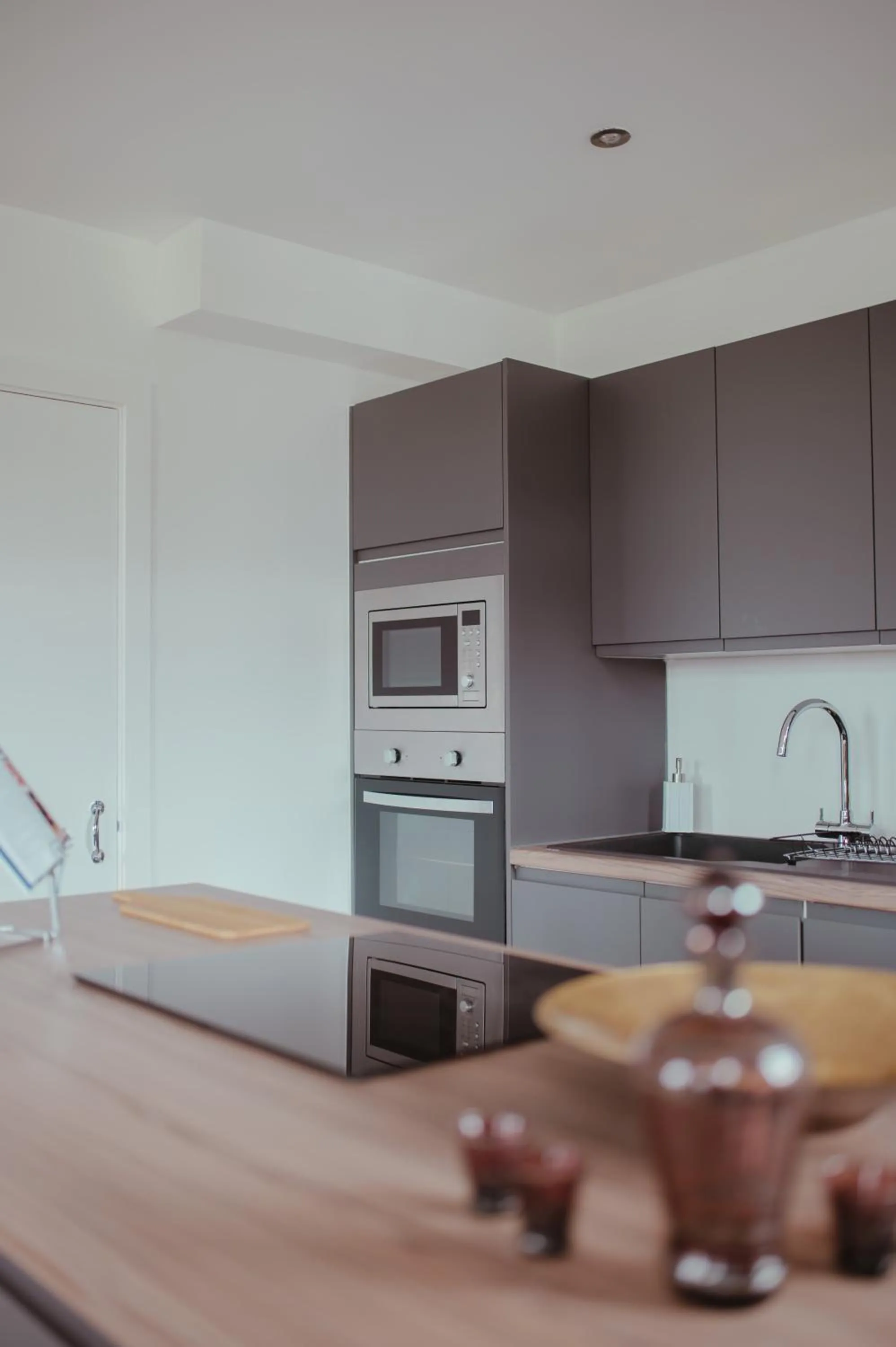 Kitchen or kitchenette in Bv Luxury Apartment Penthouse Conditioning House