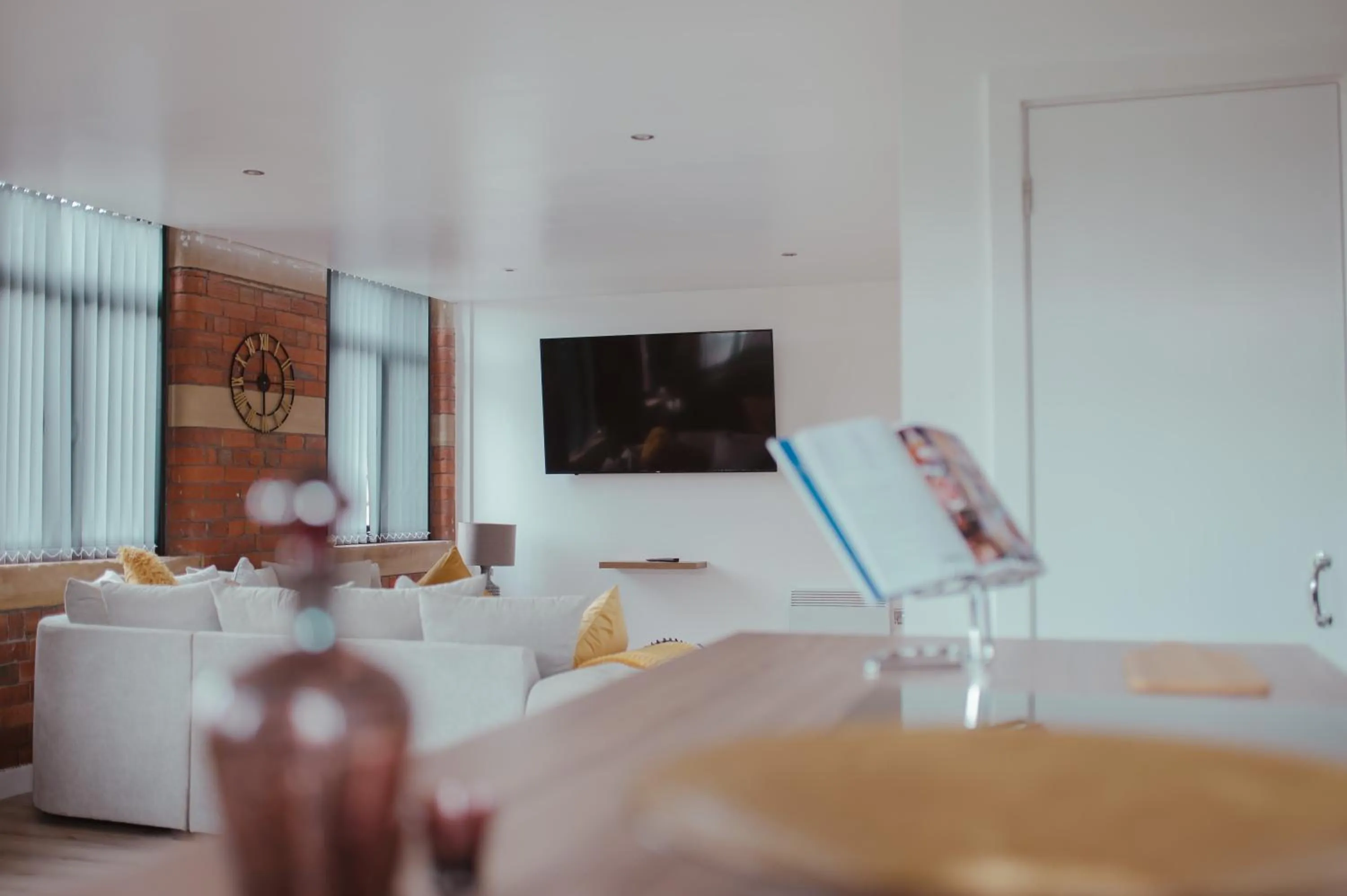 Living room in Bv Luxury Apartment Penthouse Conditioning House