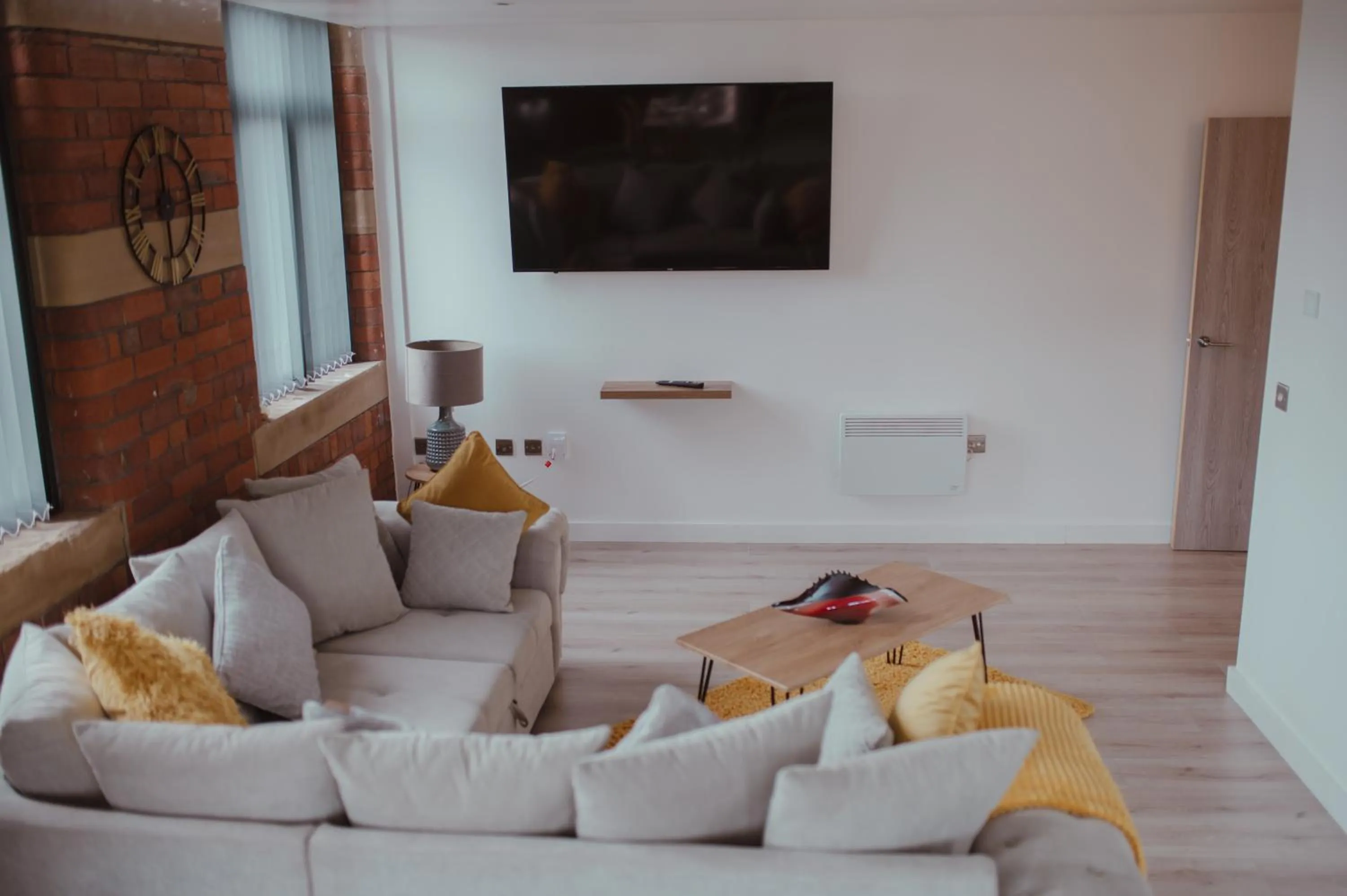 Living room in Bv Luxury Apartment Penthouse Conditioning House