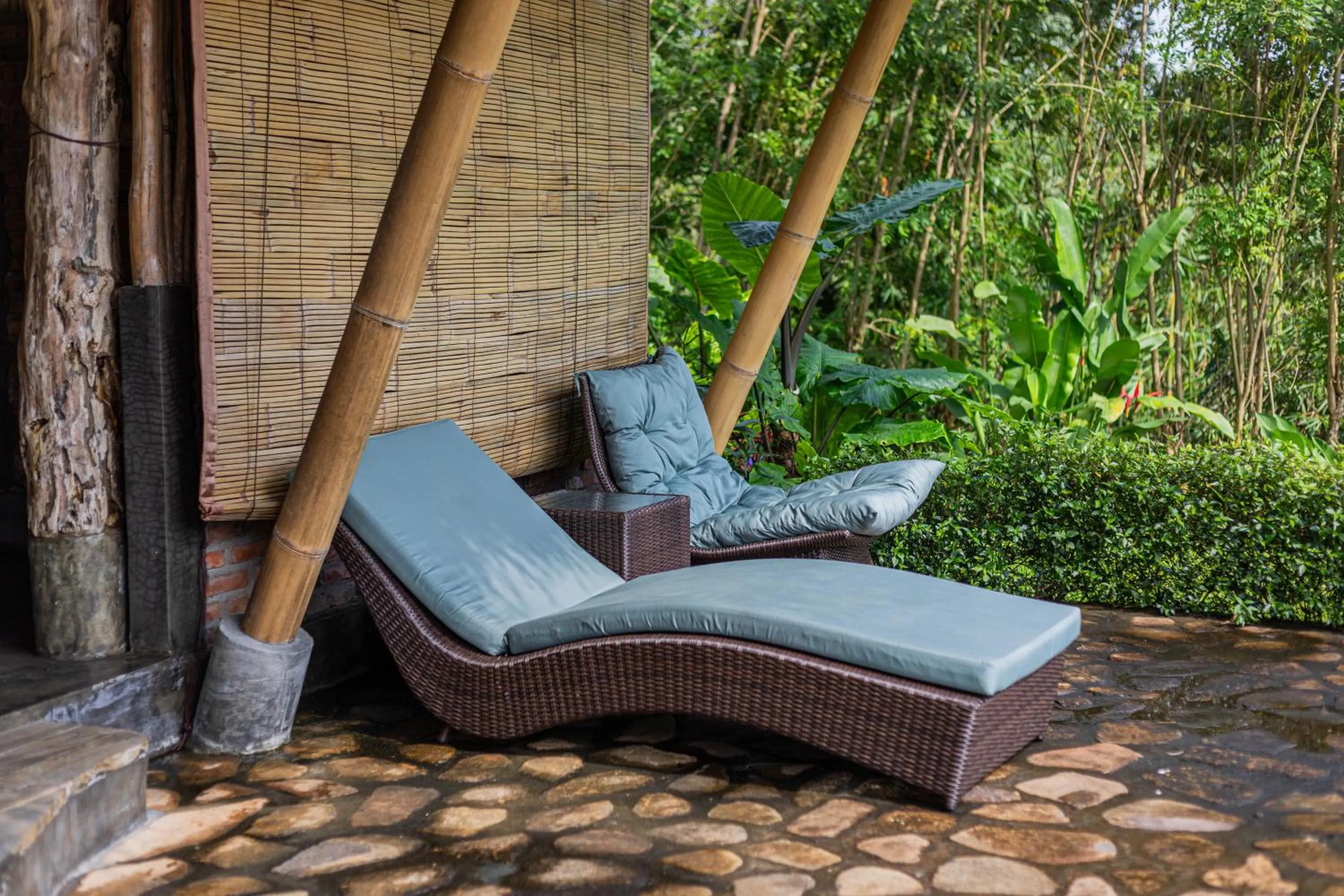 sunbed in Shigar Livin Bali