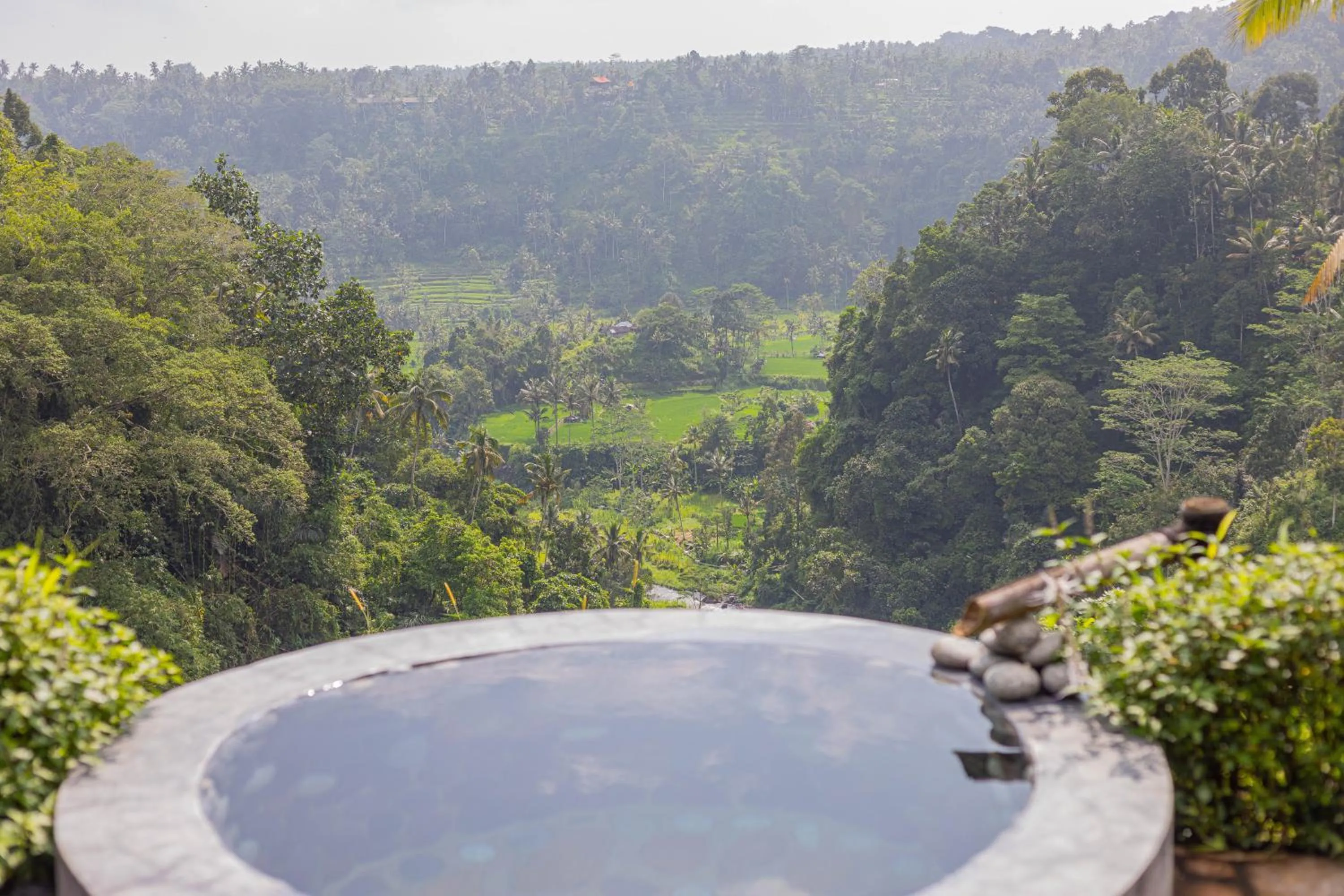 Pool view in Shigar Livin Bali