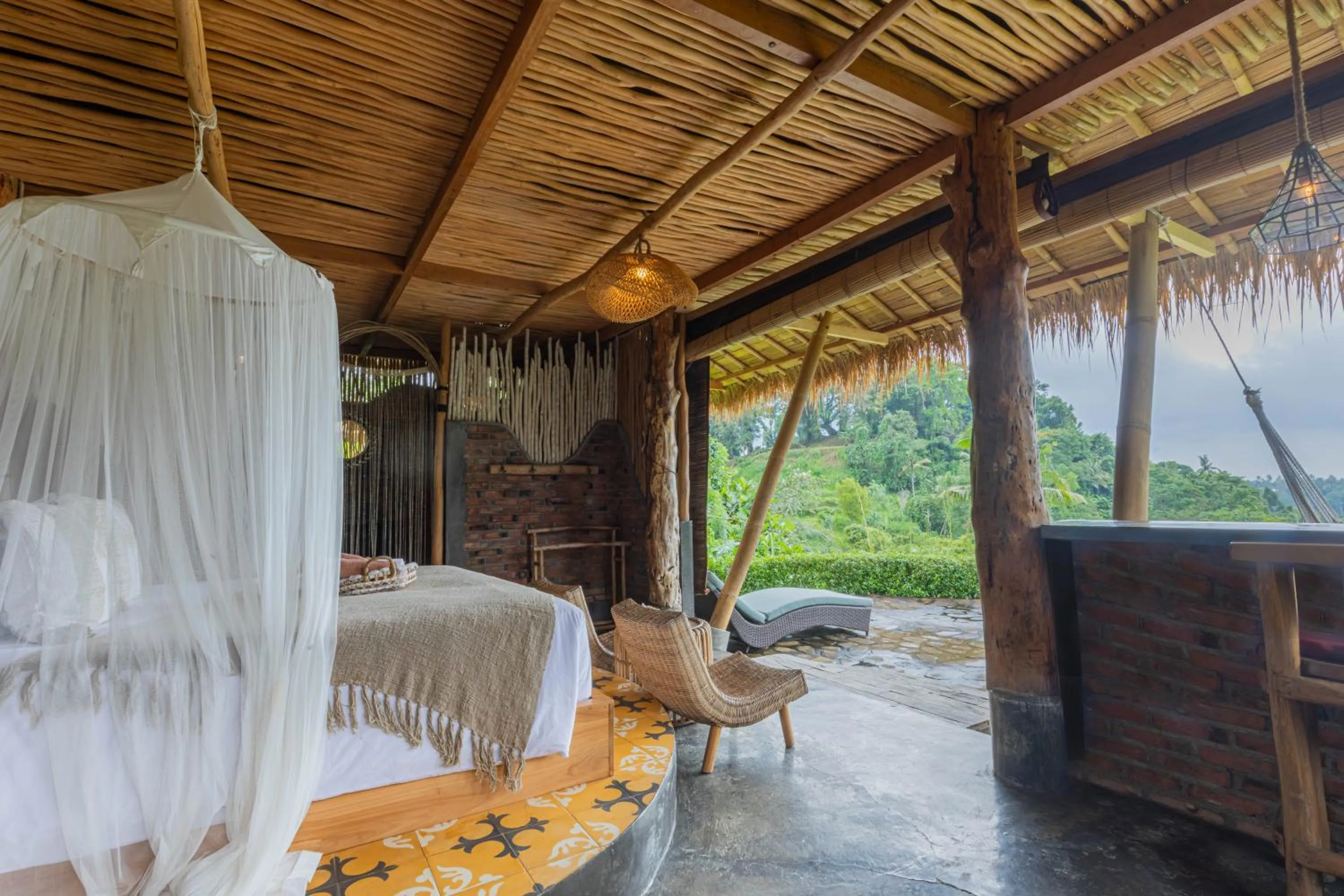 Bed in Shigar Livin Bali