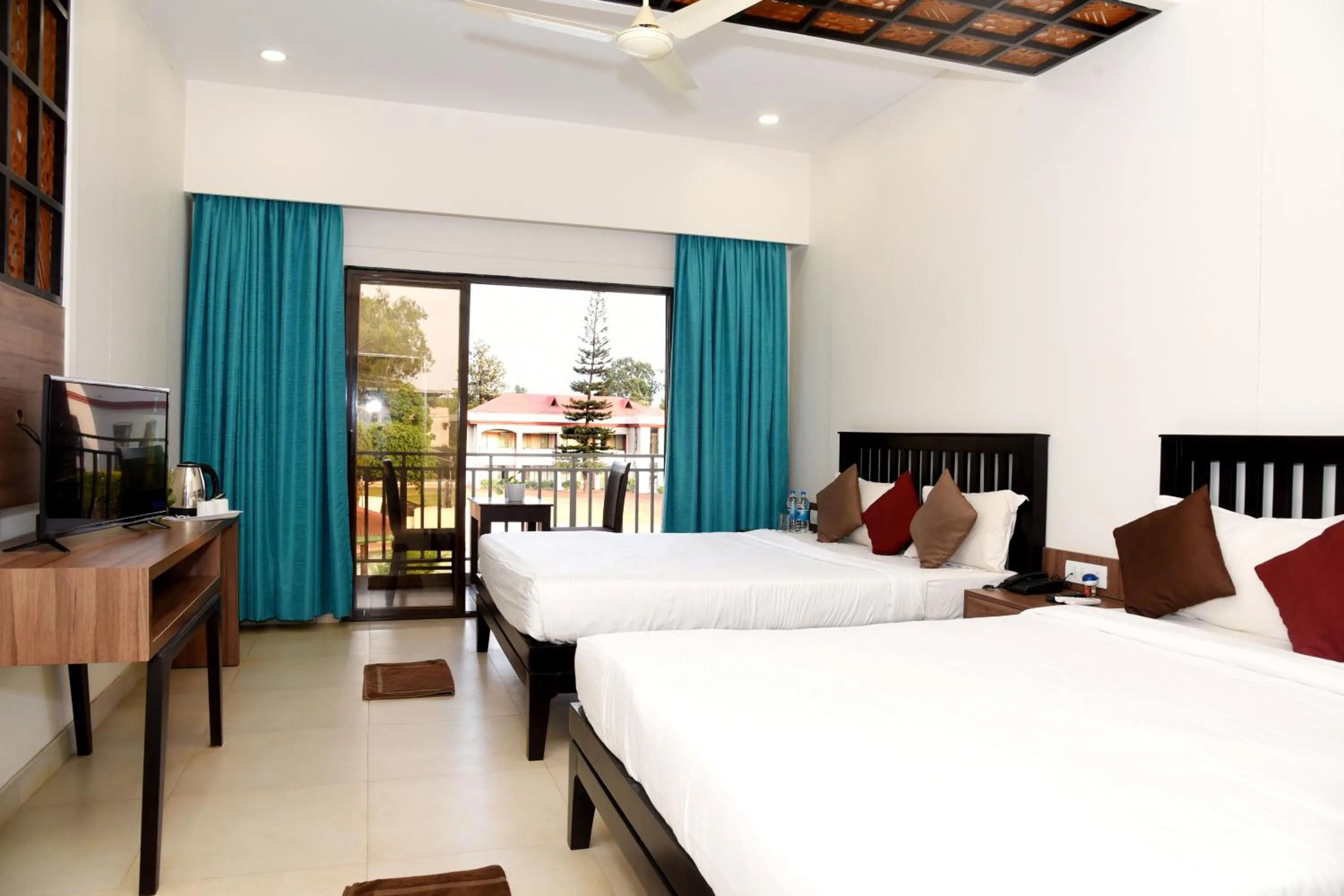 Photo of the whole room, Bed in Blue Country Resort