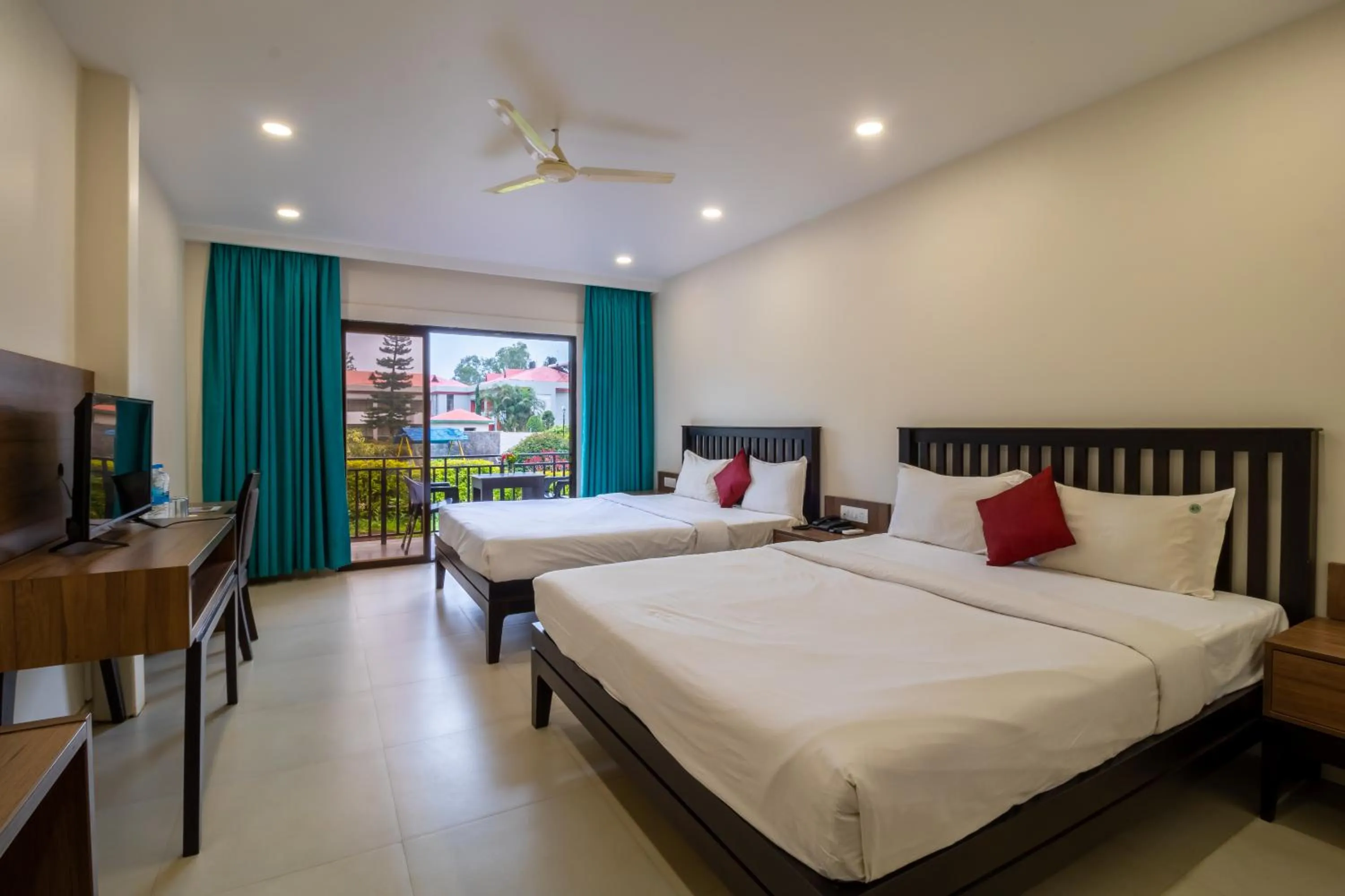 Photo of the whole room, Bed in Blue Country Resort