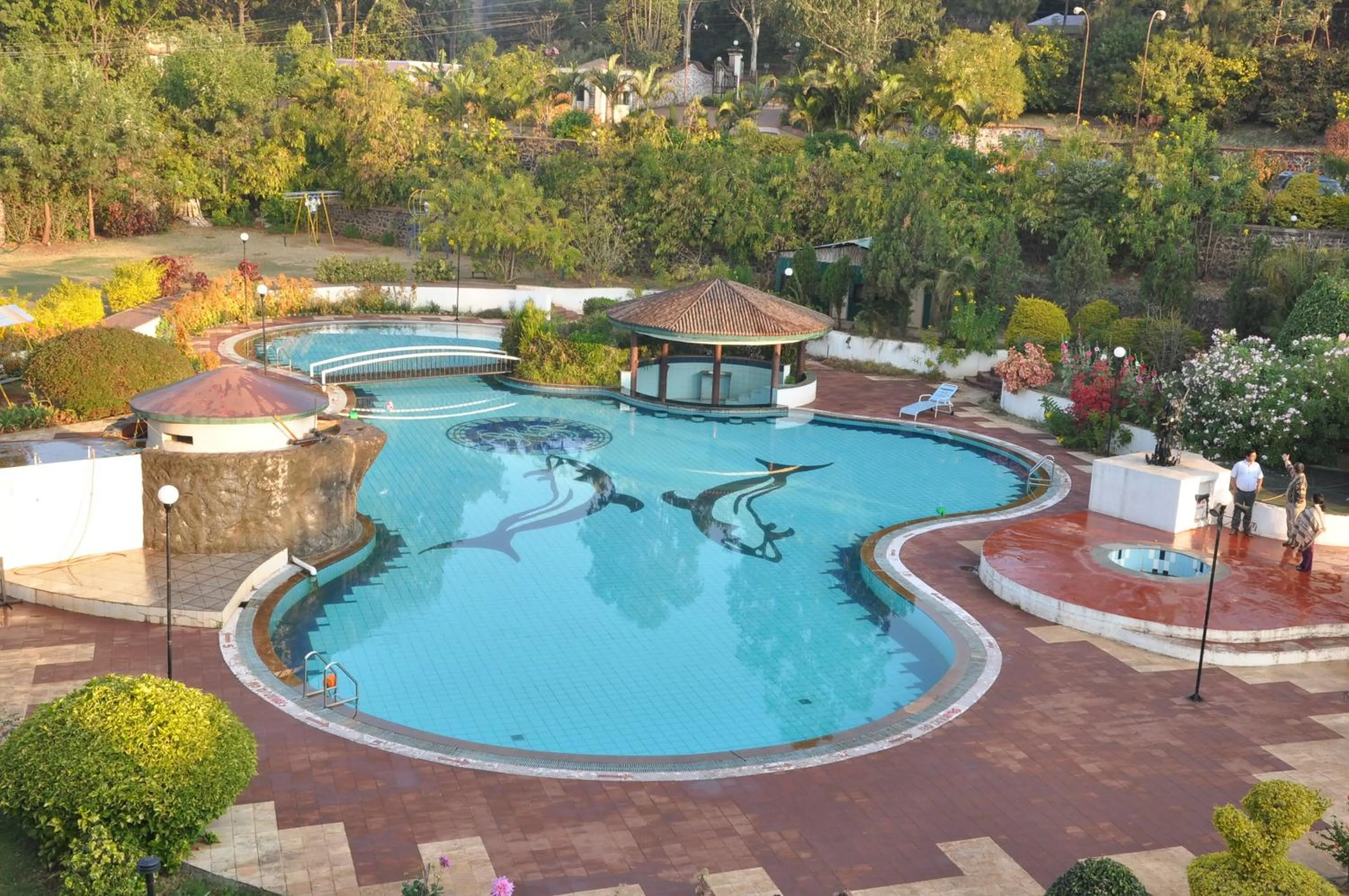 Swimming pool in Blue Country Resort