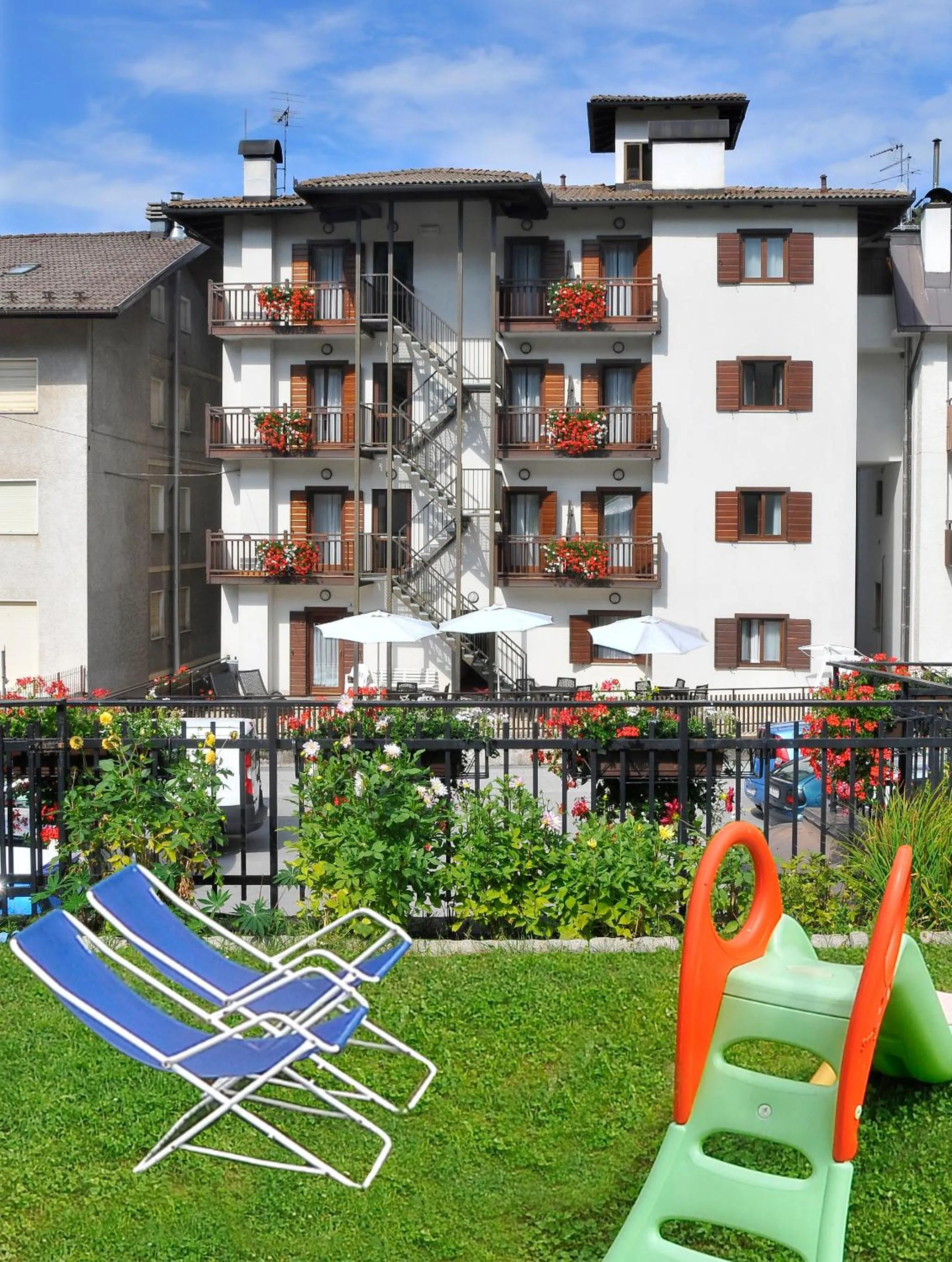 Facade/entrance in Hotel Italia