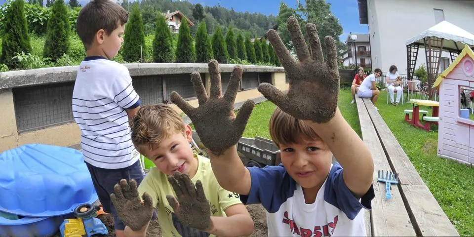 Garden in Hotel Italia
