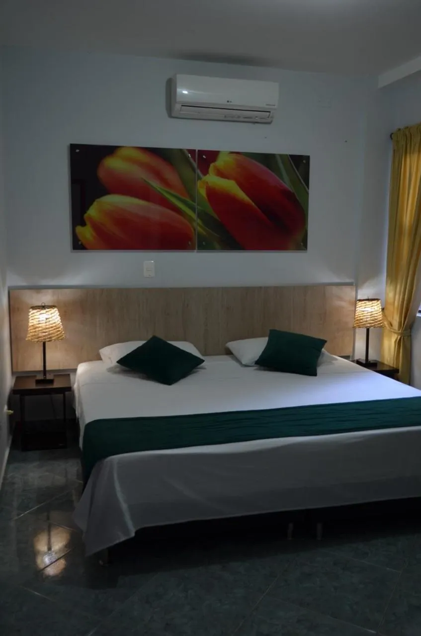 Bed in Hotel Primavera Santa Fe