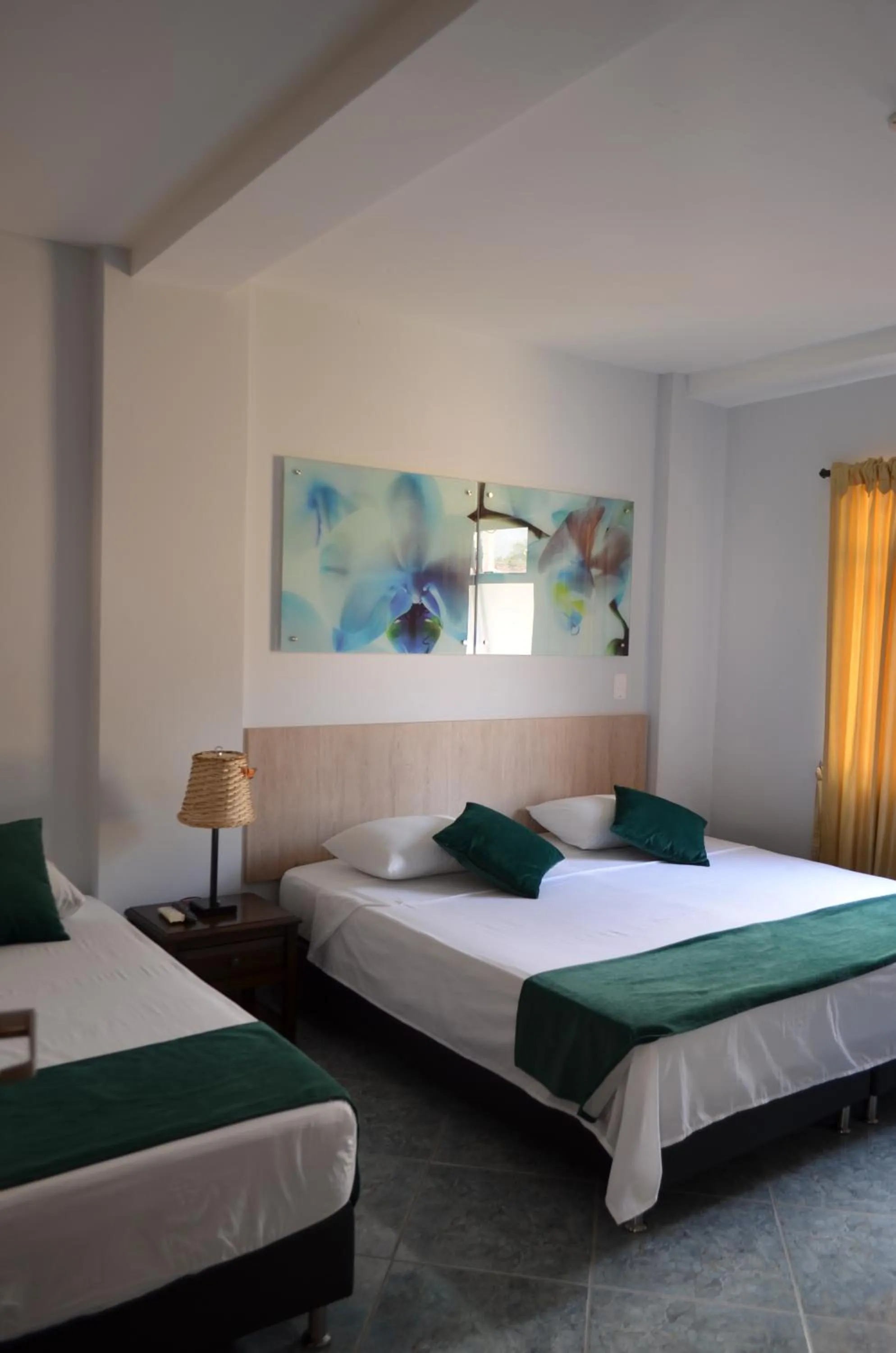 Bed in Hotel Primavera Santa Fe