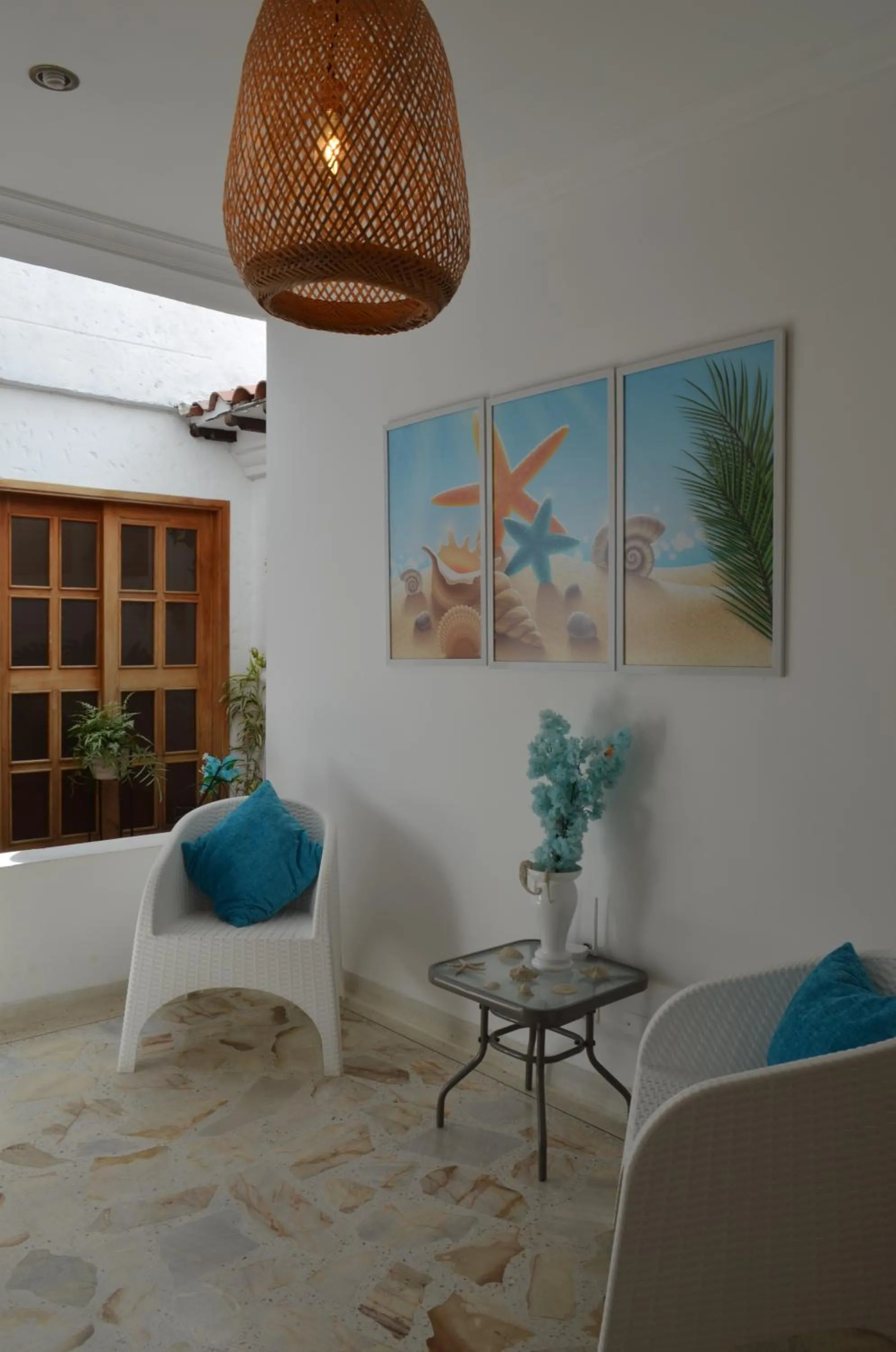 Living room in Hotel Primavera Santa Fe