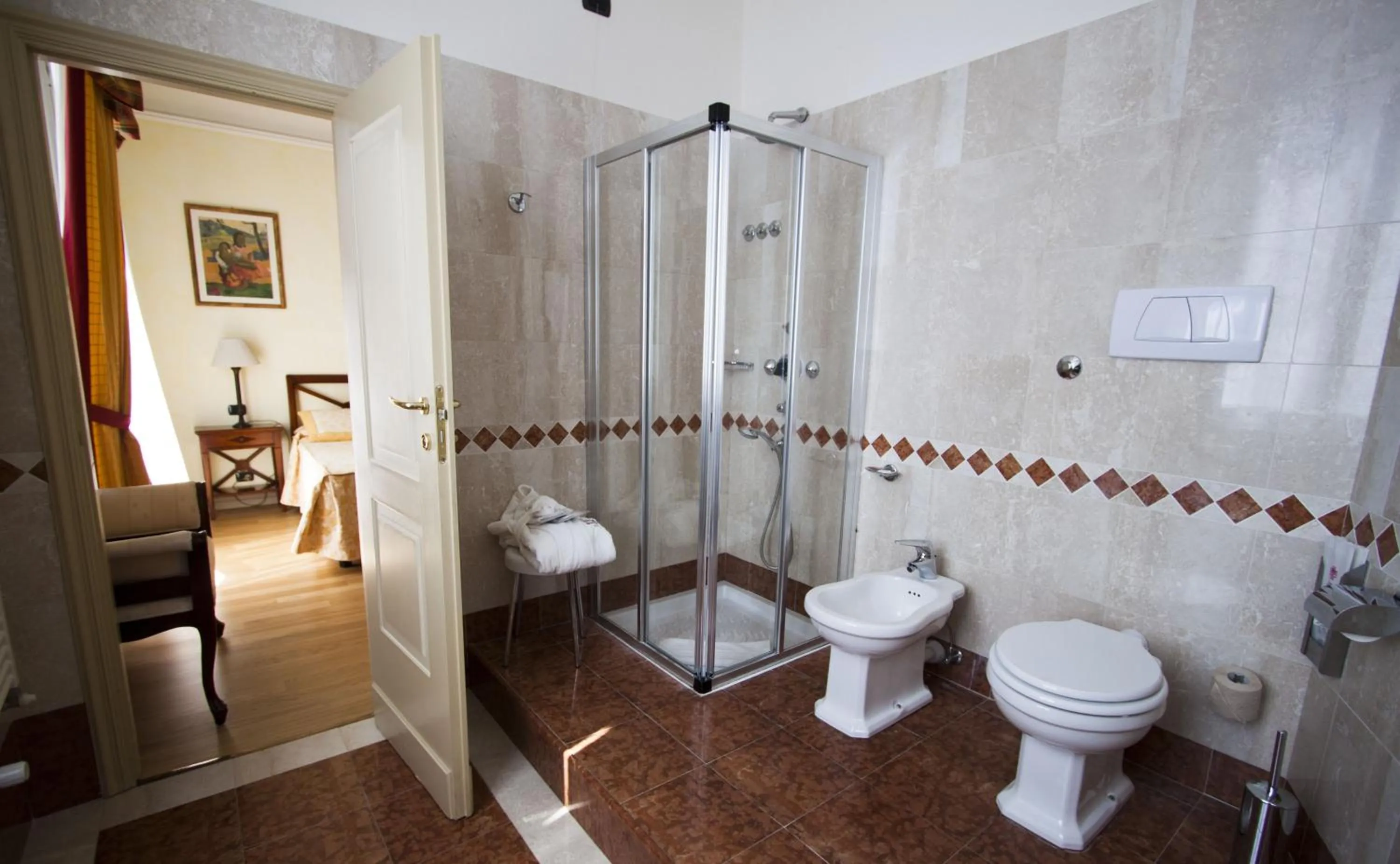 Bathroom in Hotel Posta