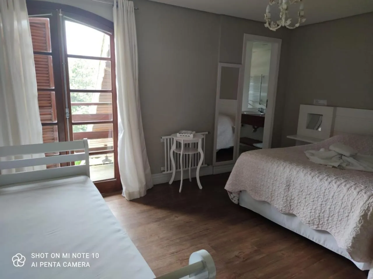 Bed in Pousada Château dos Fontes