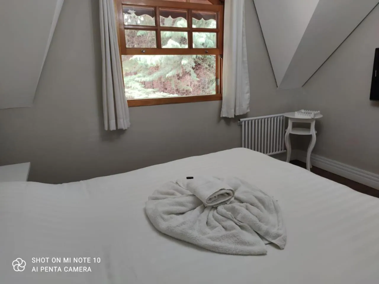 Bed in Pousada Château dos Fontes