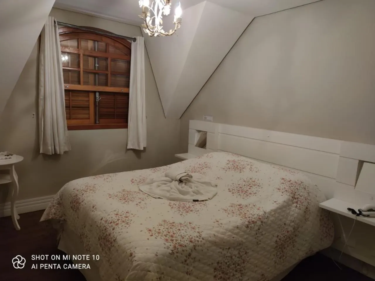 Bed in Pousada Château dos Fontes