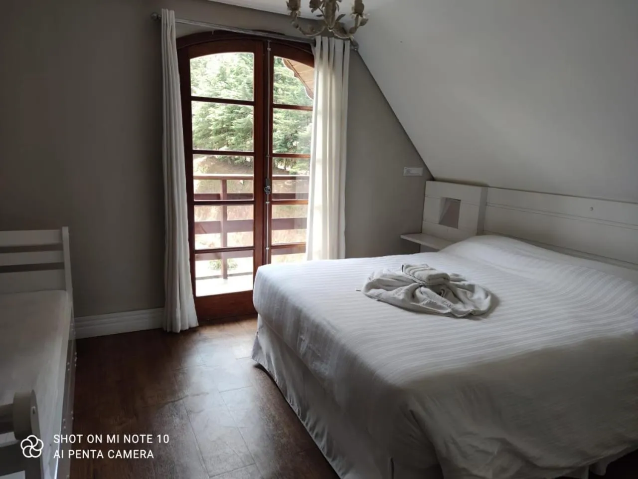 Bed in Pousada Château dos Fontes