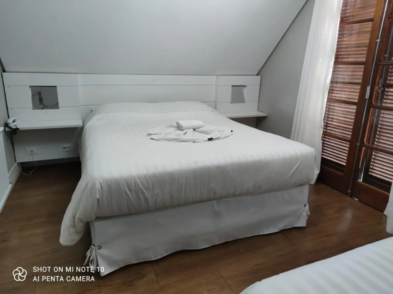 Bed in Pousada Château dos Fontes