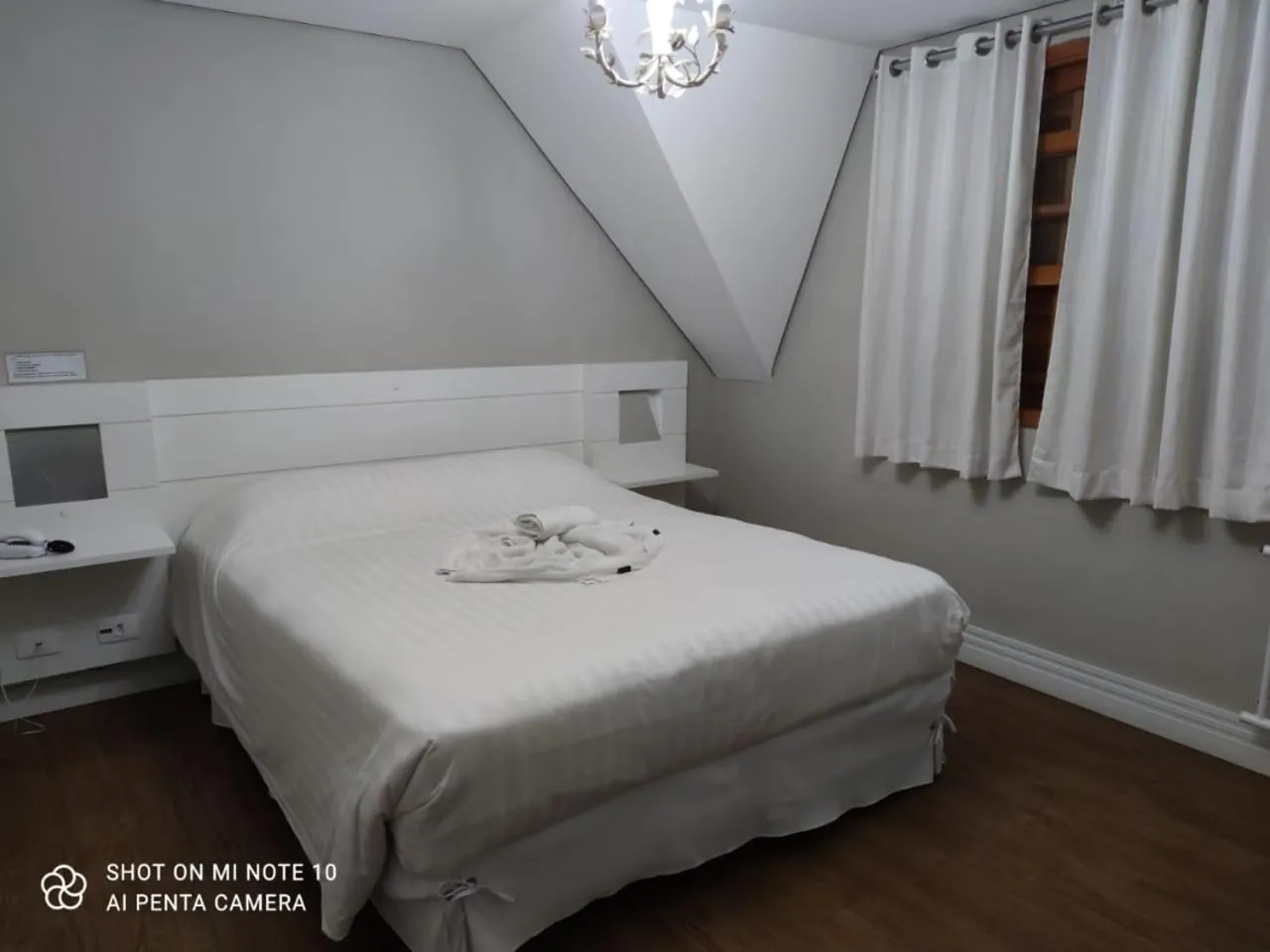 Bed in Pousada Château dos Fontes