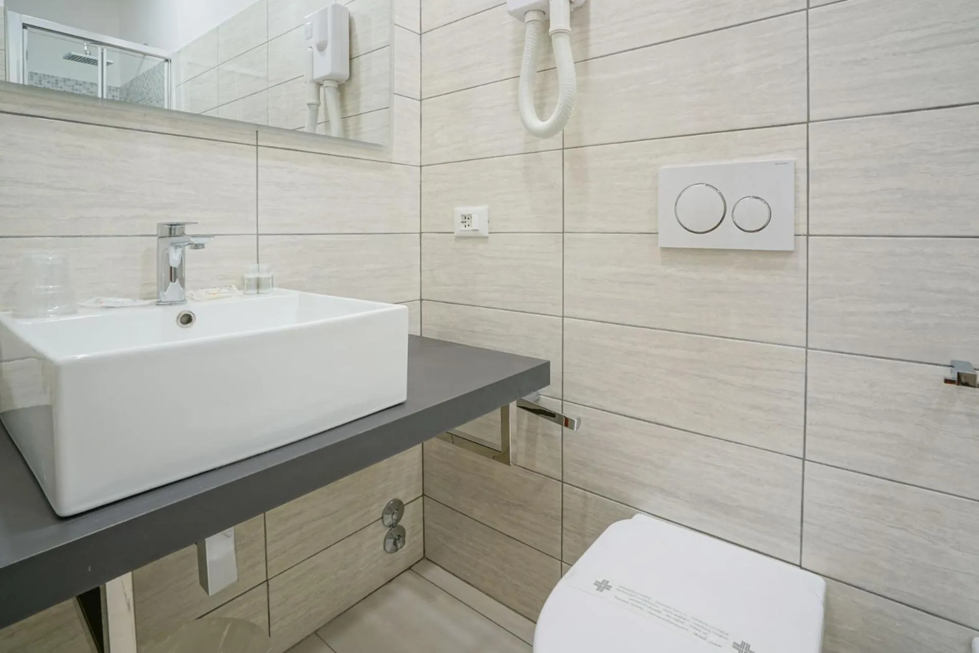 Bathroom in Hotel St. Moritz