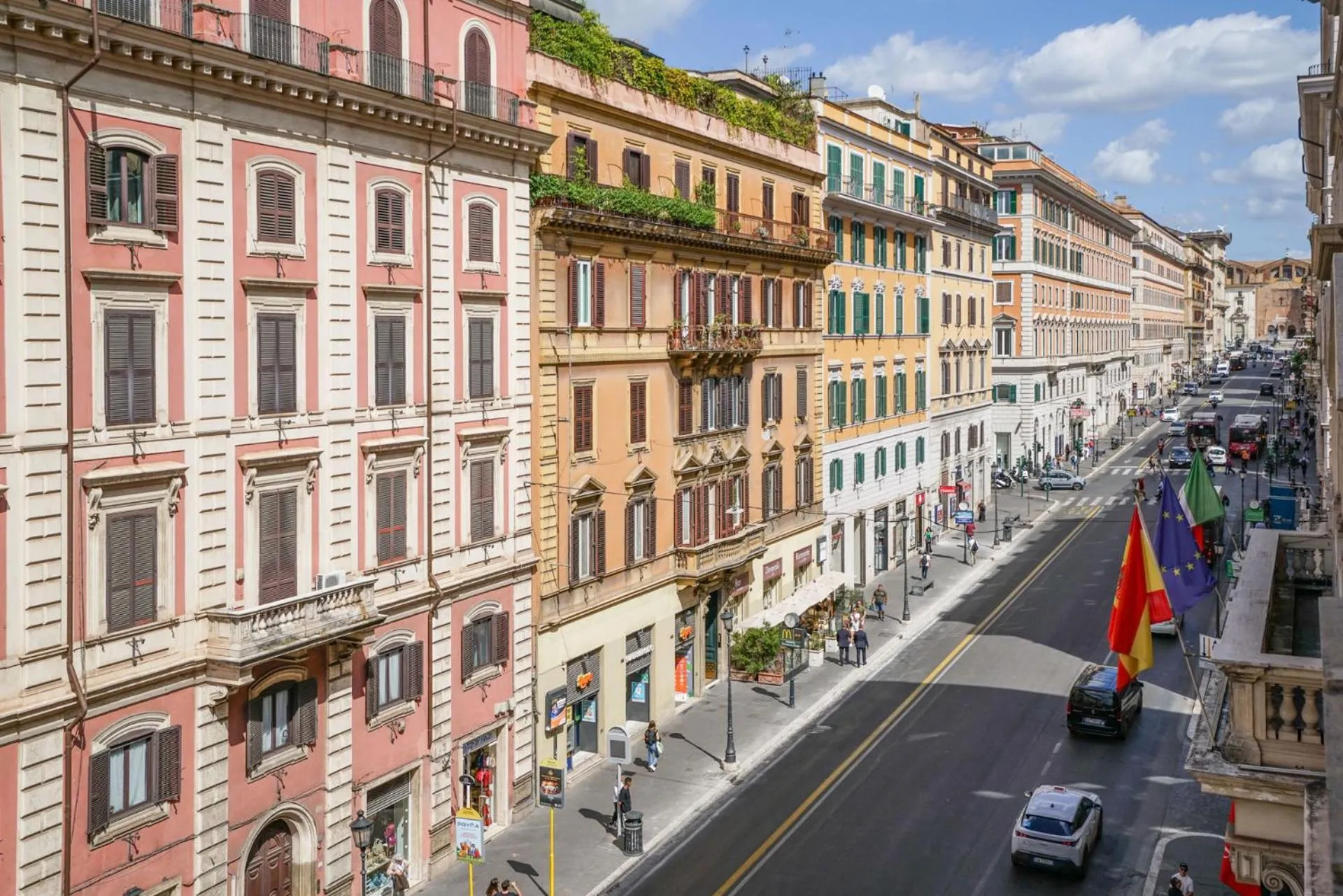 Day in Hotel St. Moritz