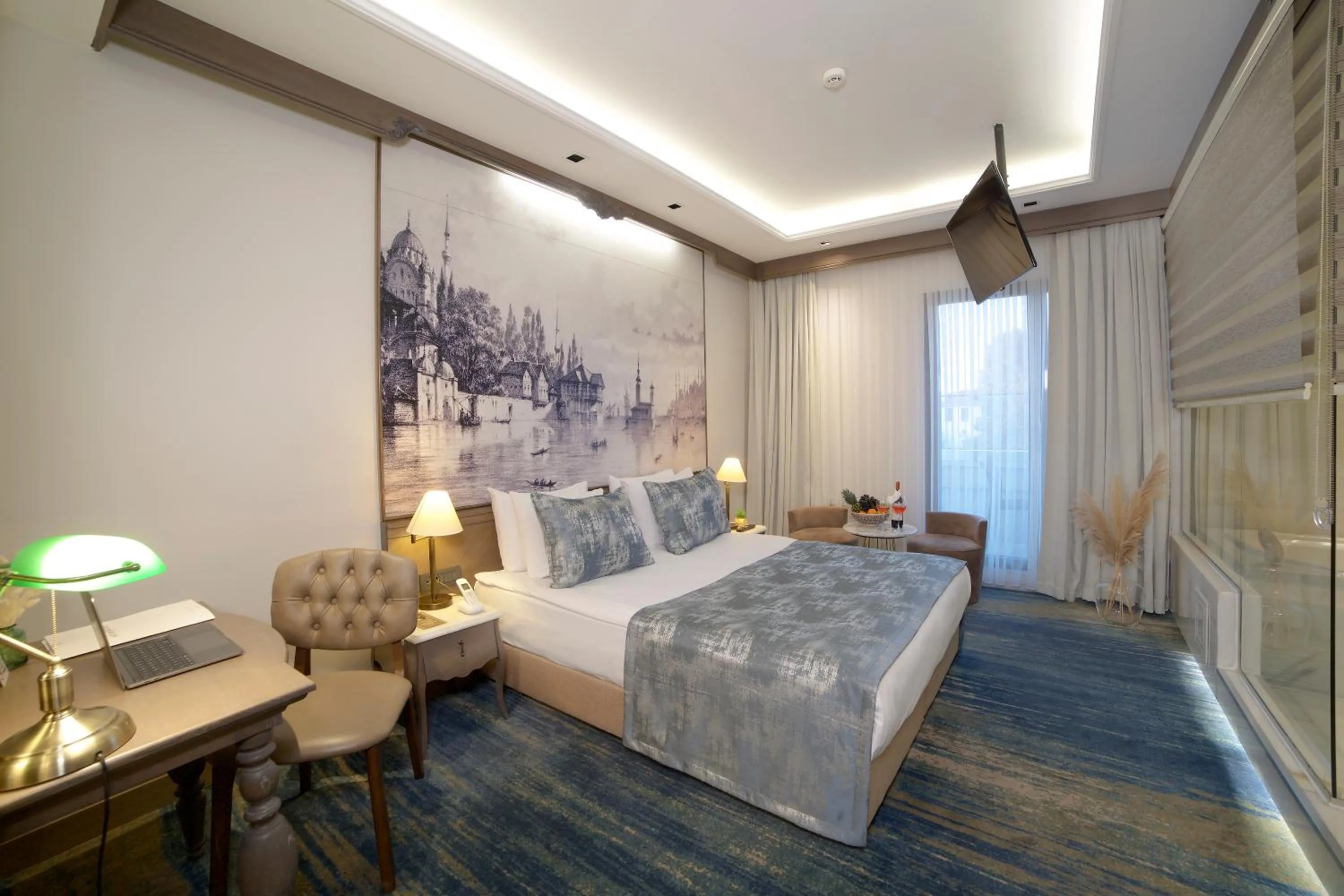 Bed in Pierre Loti Hotel Old City- Special Category