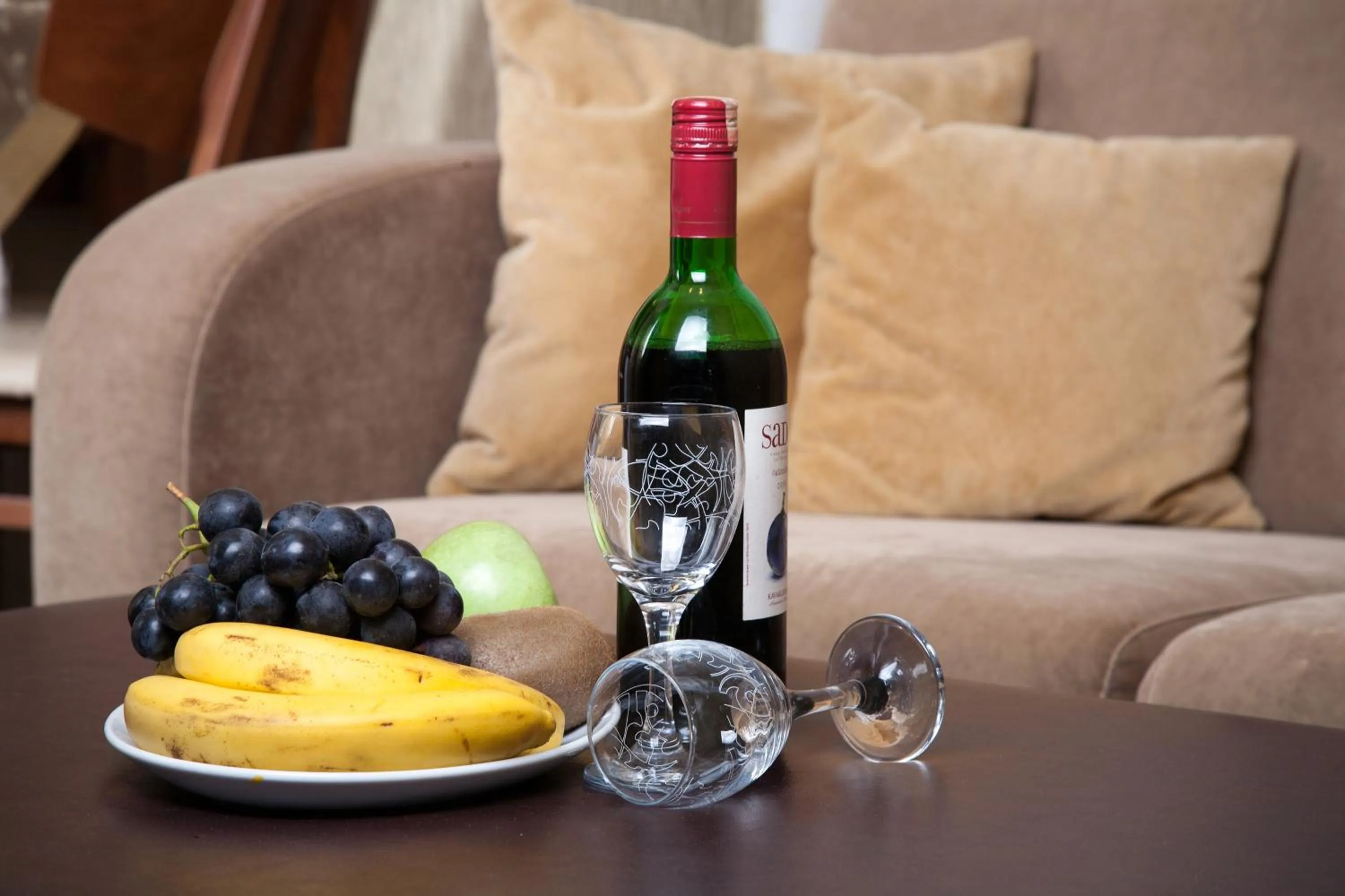 Living room in Sultanahmet Suites