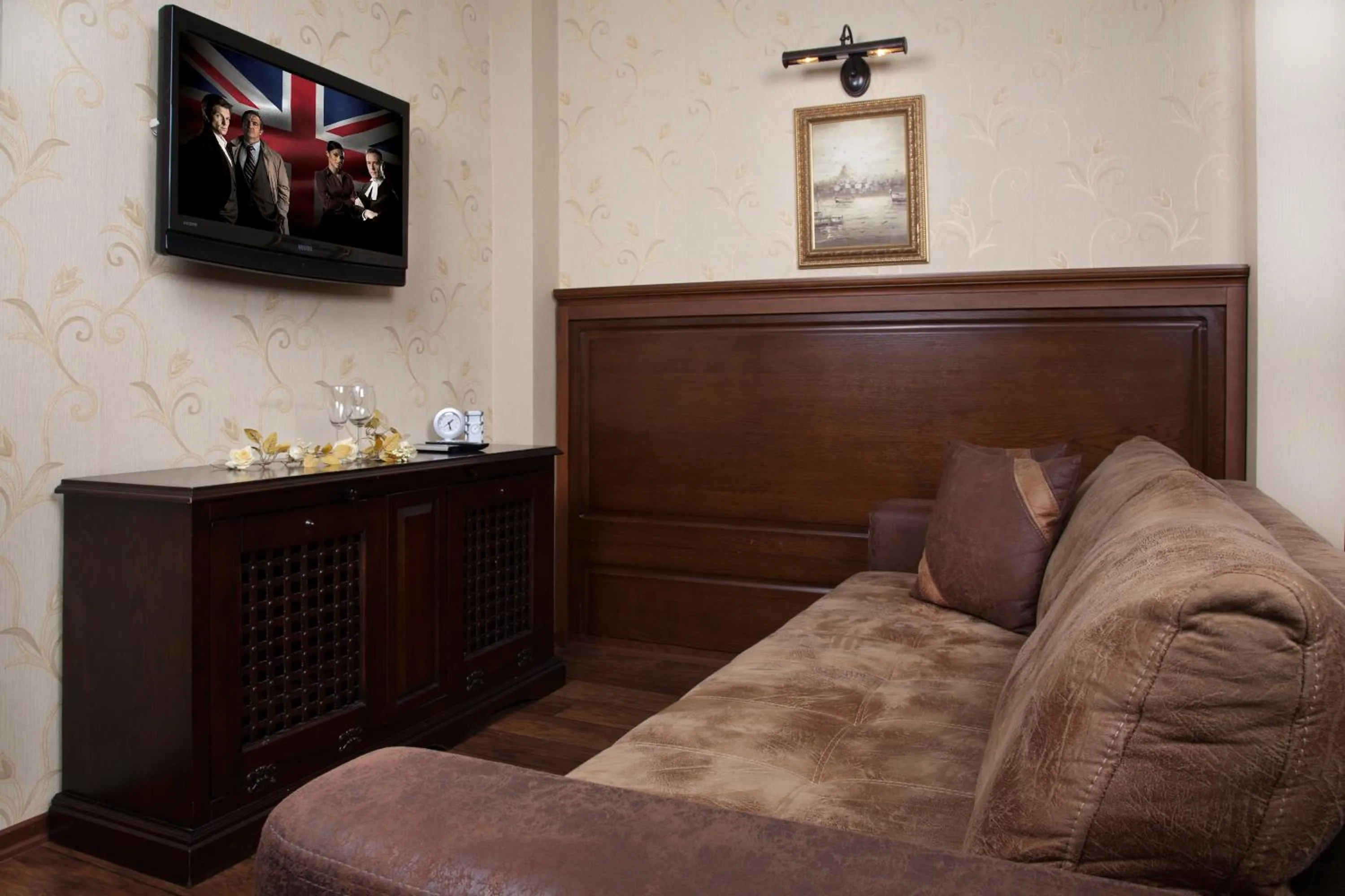 Living room in Sultanahmet Suites