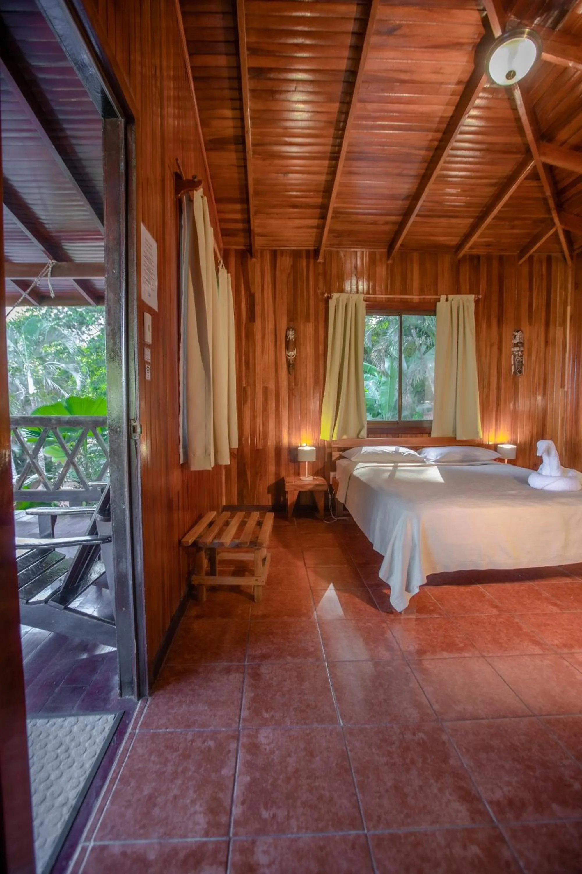 Bed in Hotel El Jardin