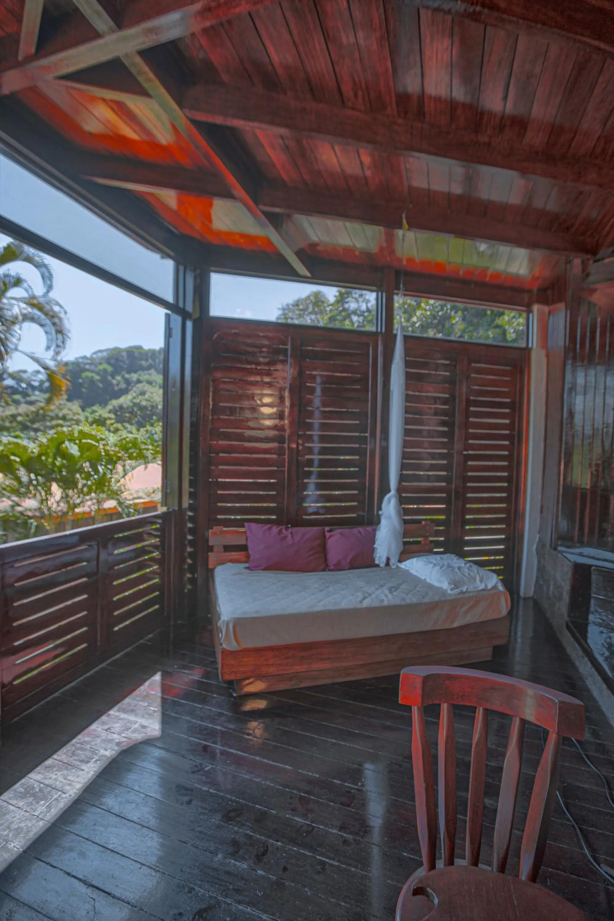 Bed in Hotel El Jardin