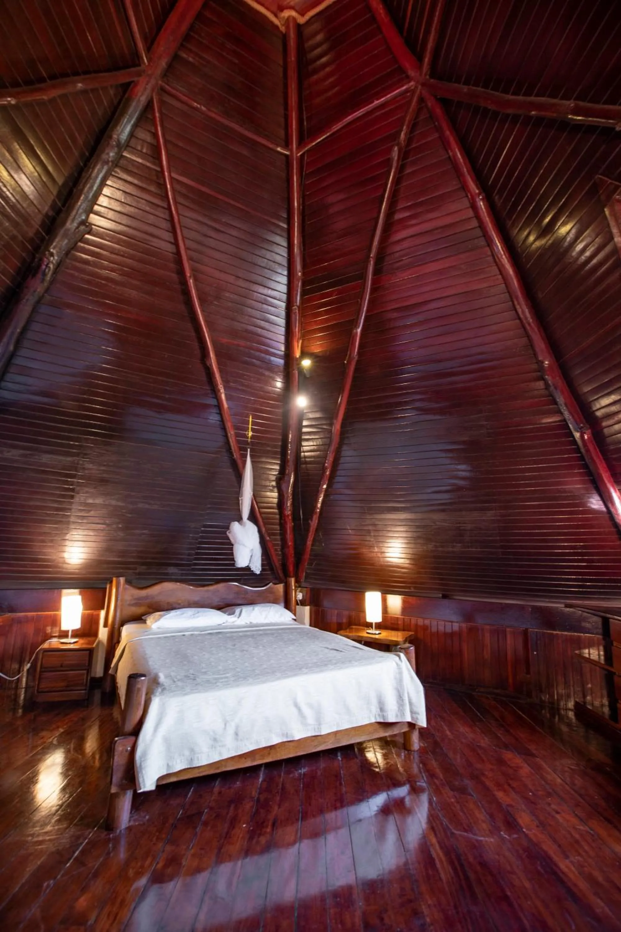 Bed in Hotel El Jardin