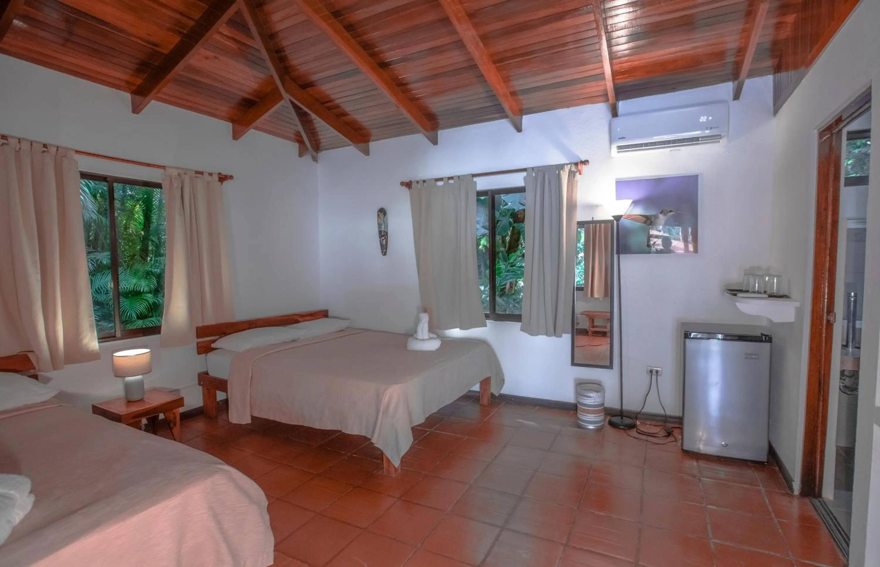 Bed in Hotel El Jardin