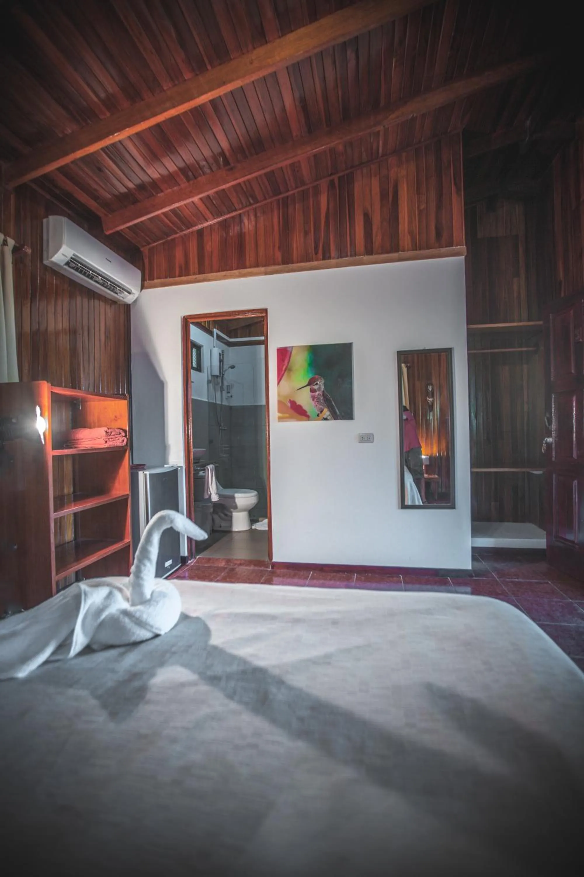 Bed in Hotel El Jardin