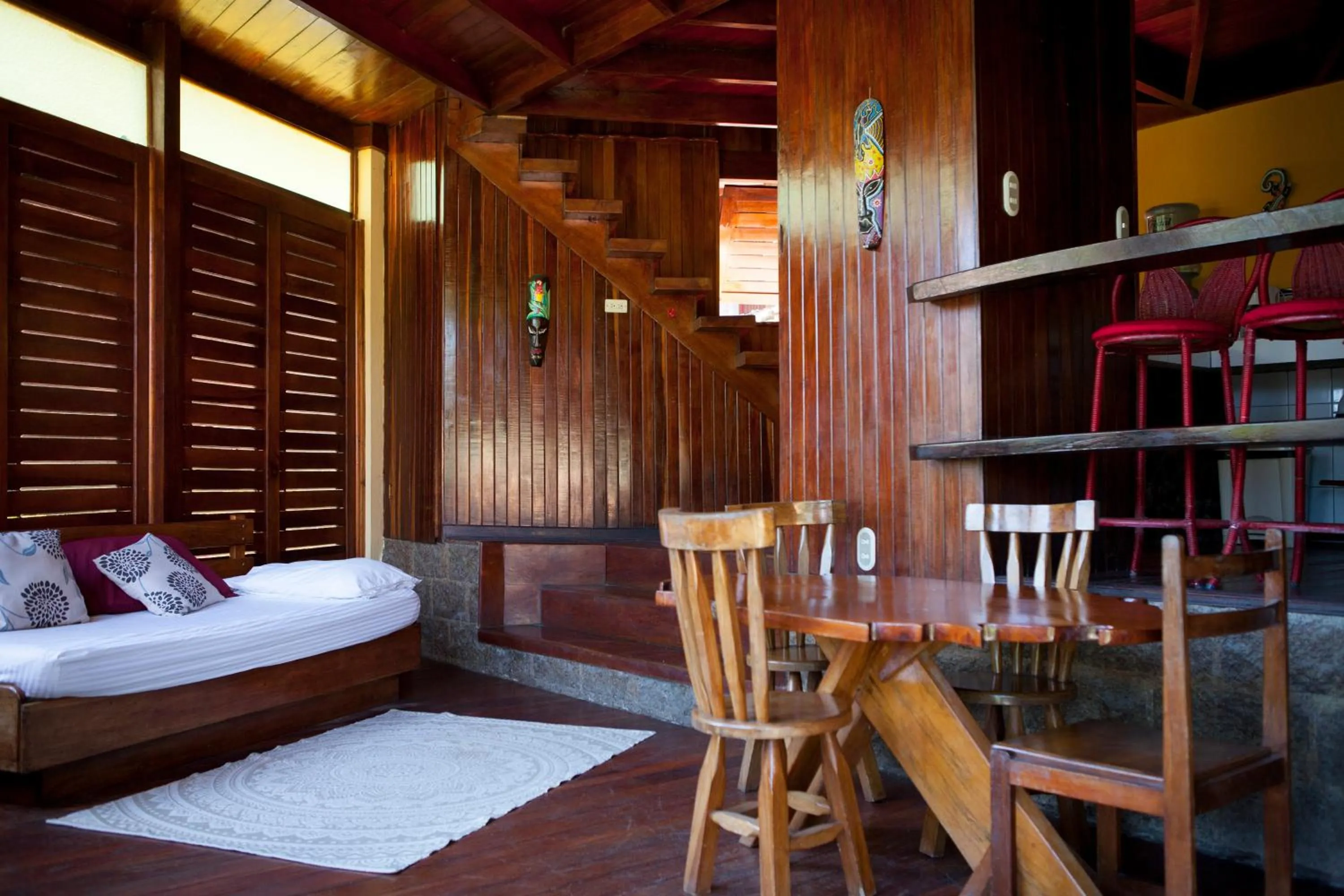 Living room, Bed in Hotel El Jardin