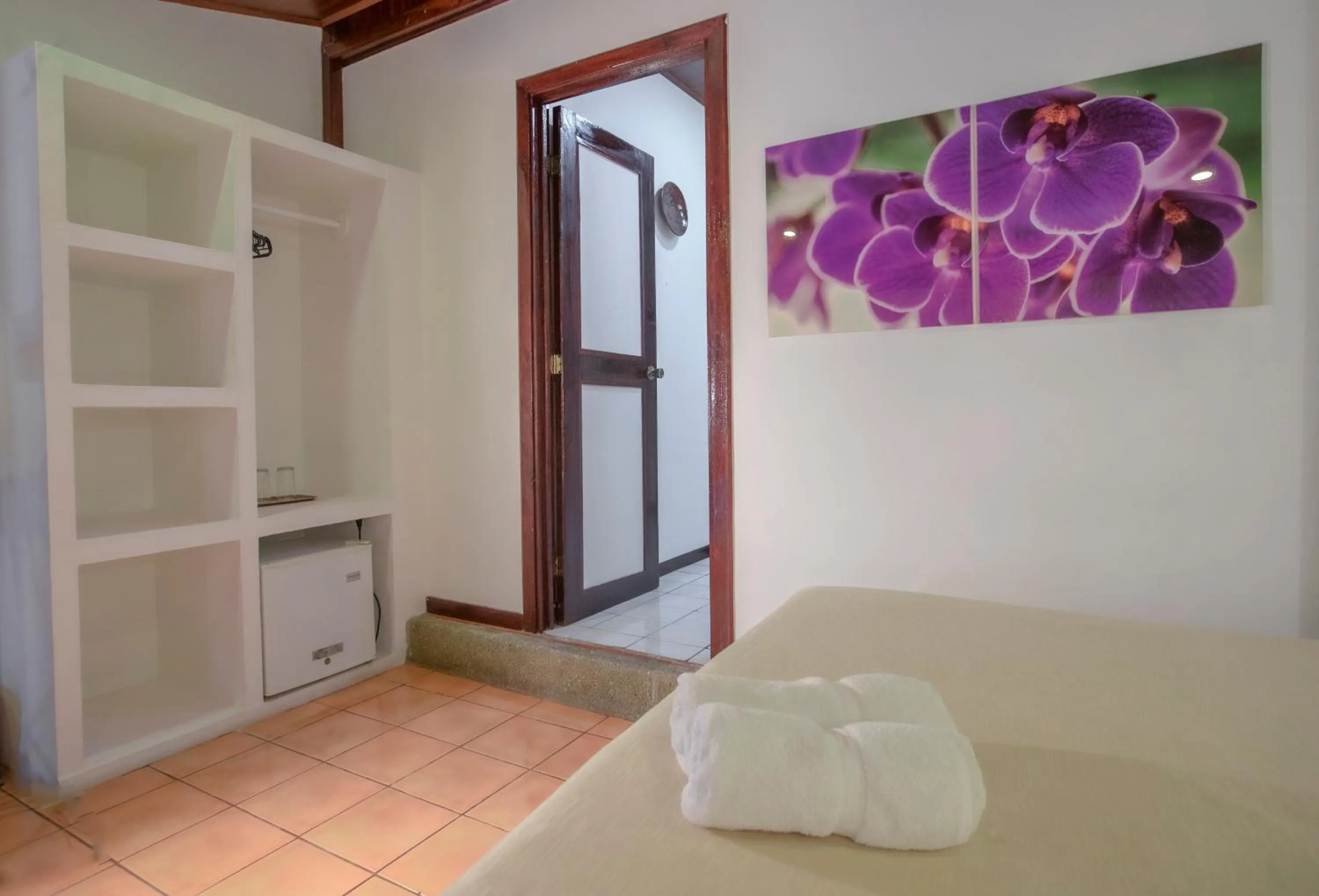 Bed in Hotel El Jardin