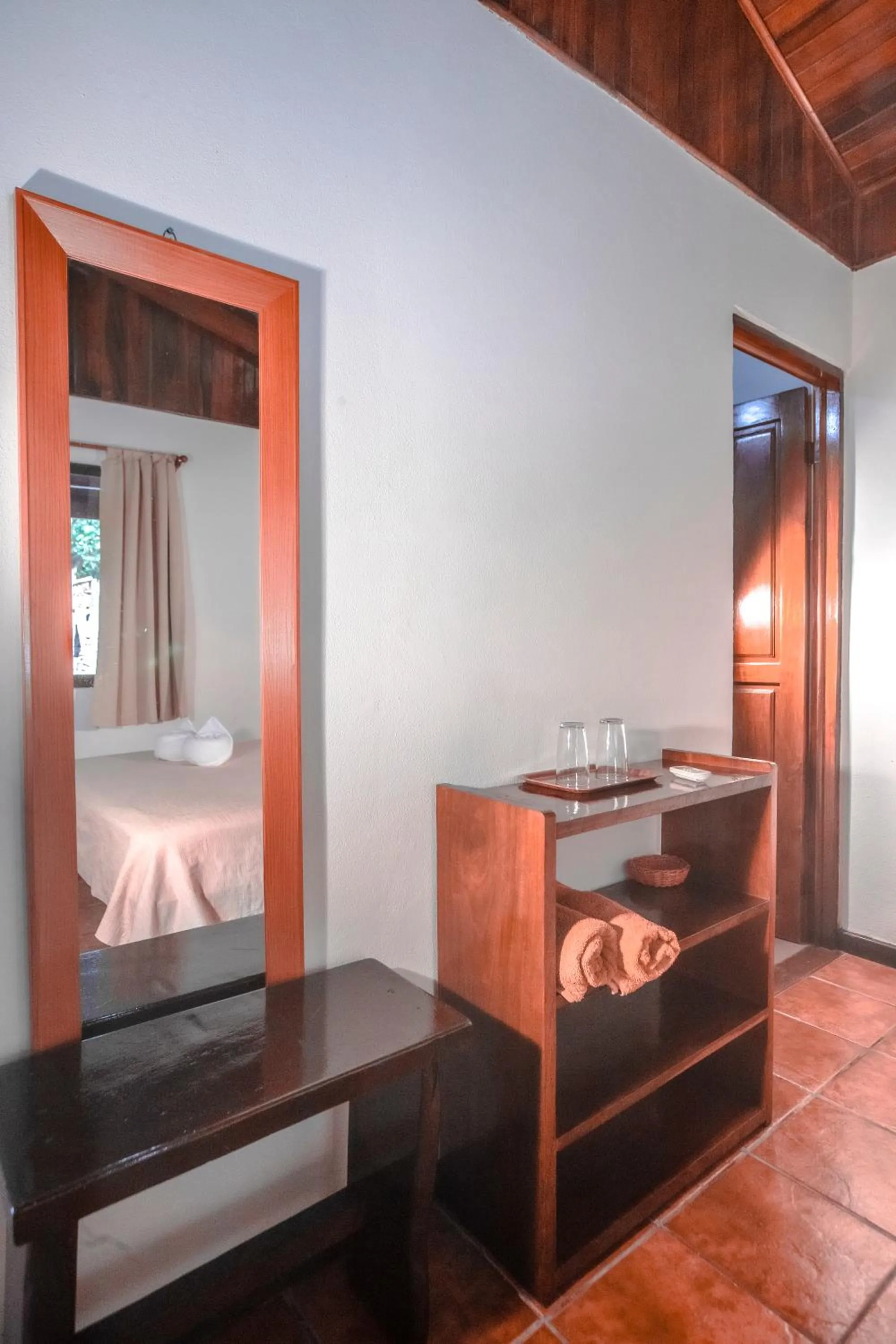 Bed in Hotel El Jardin