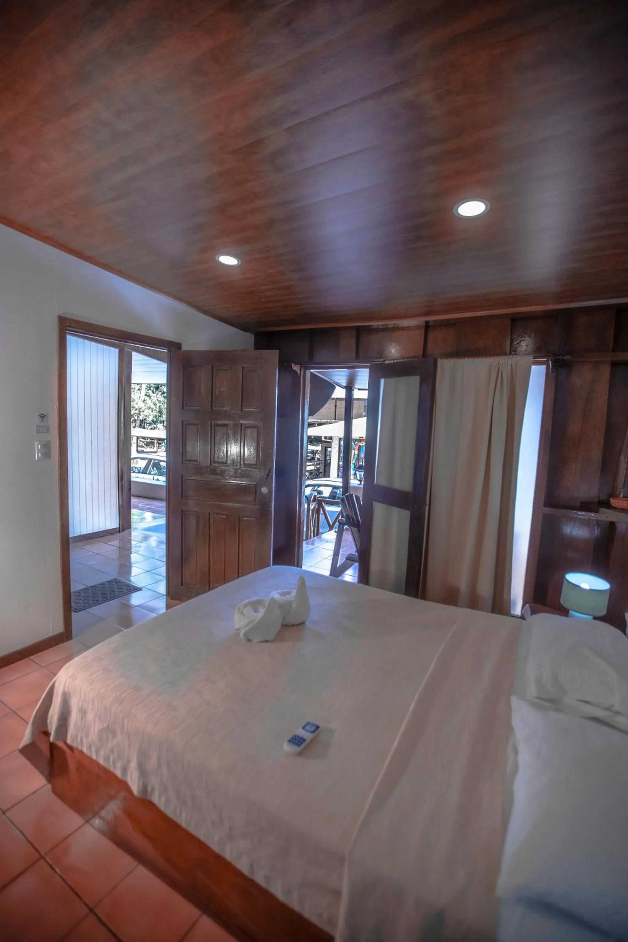 Bed in Hotel El Jardin