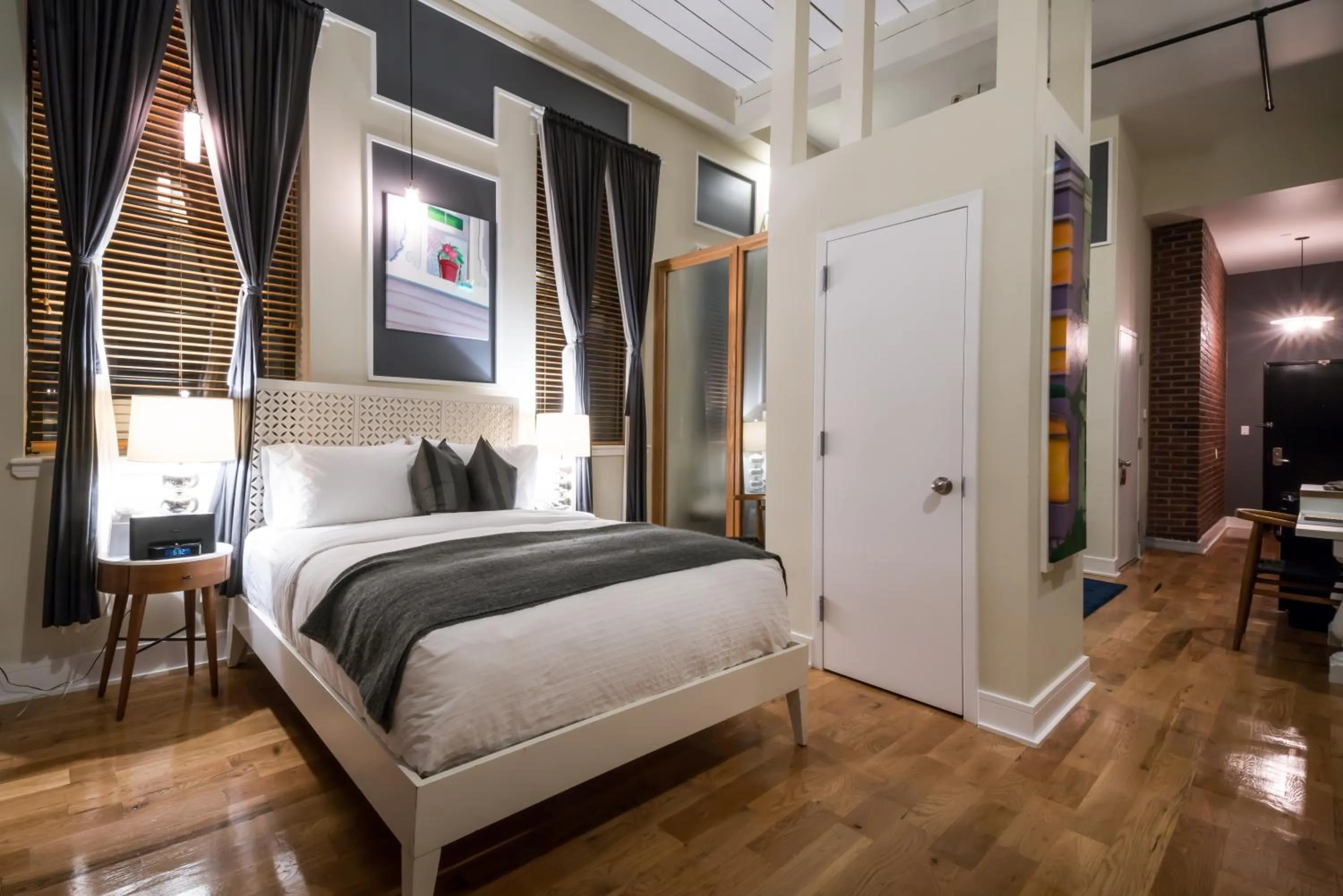 Bed in Henry Norman Hotel