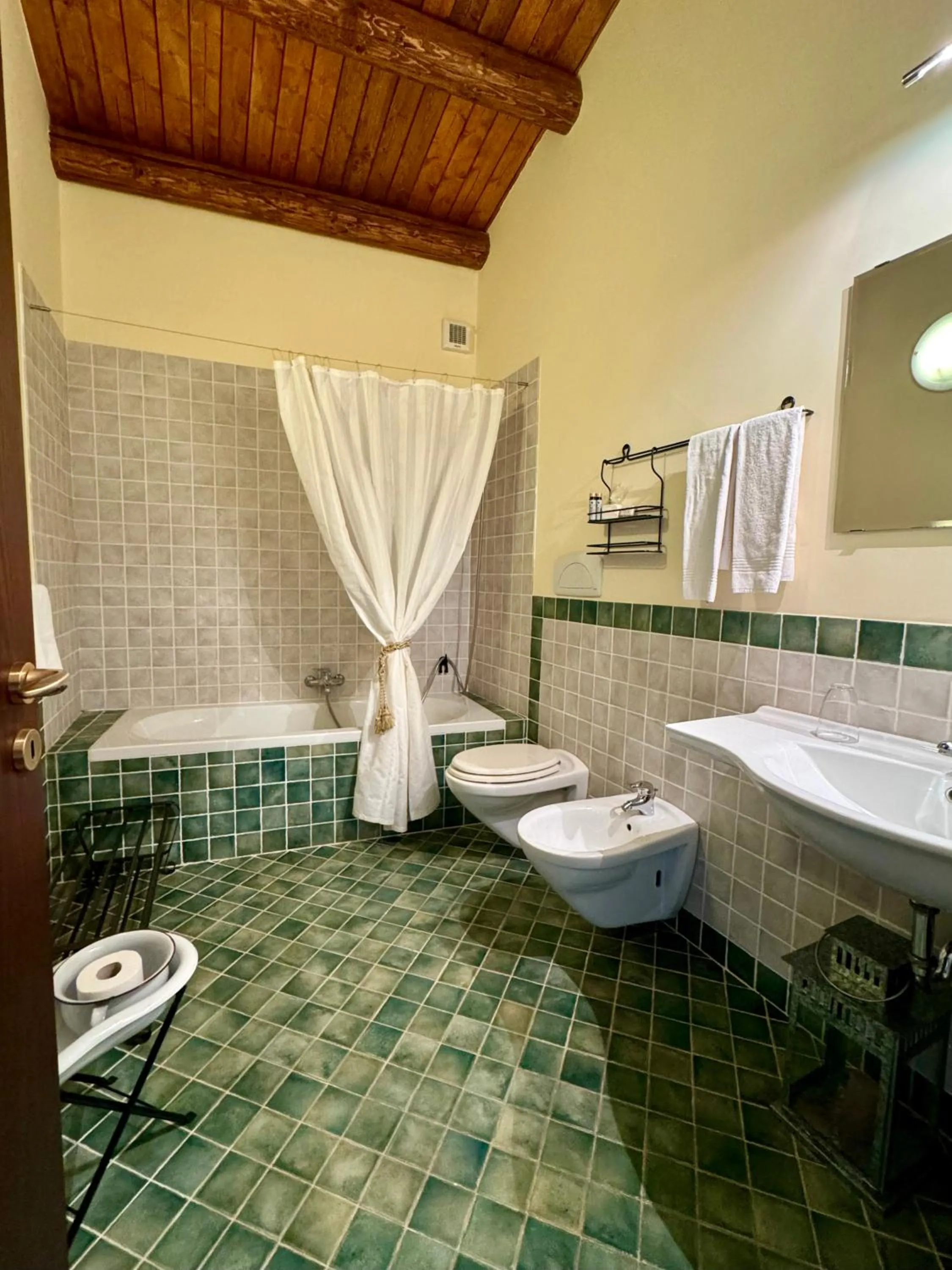 Bathroom in Tenuta Aguglia