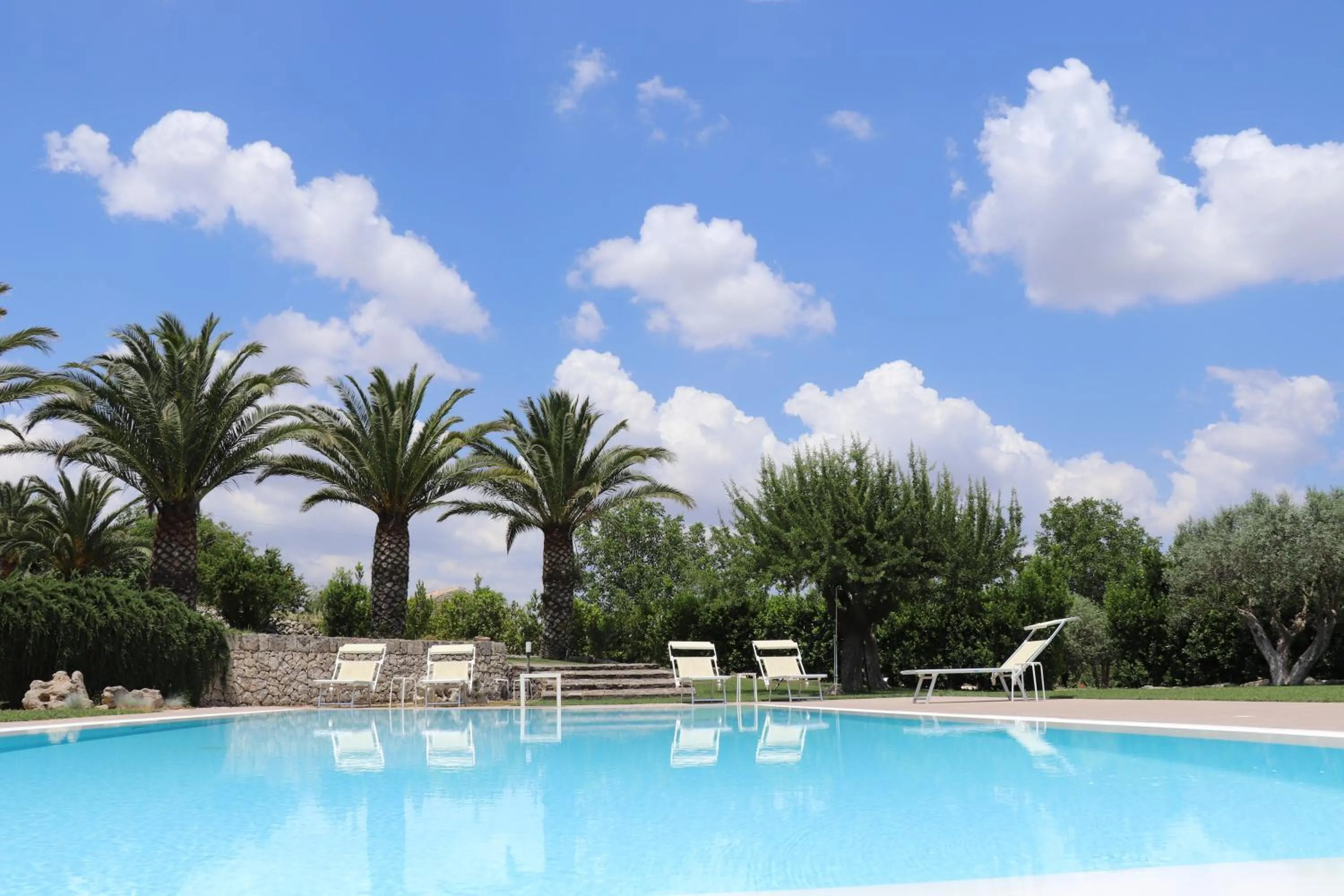 Swimming pool in Tenuta Aguglia